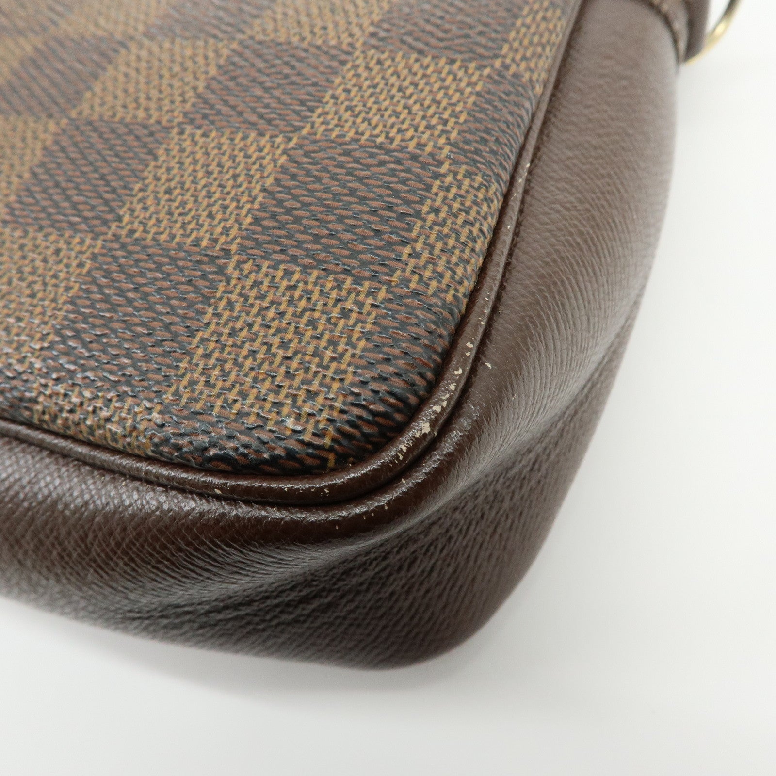 Louis Vuitton Damier Trousse Makeup Accessory Pouch Brown N51982 Lot