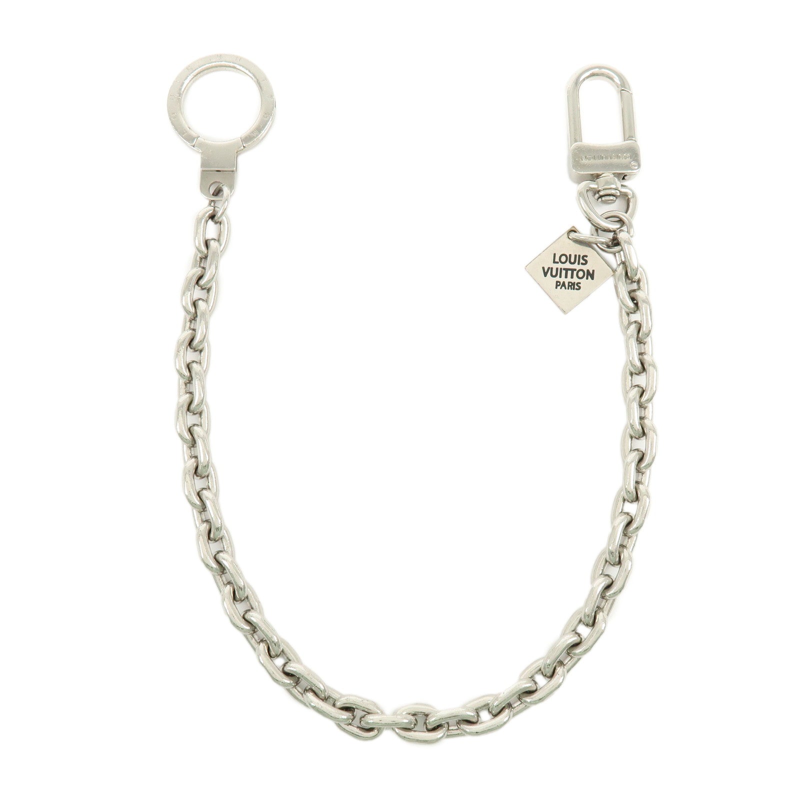 Louis Vuitton Chaine Ancre XL Bag Charm Key Holder Silver M65758