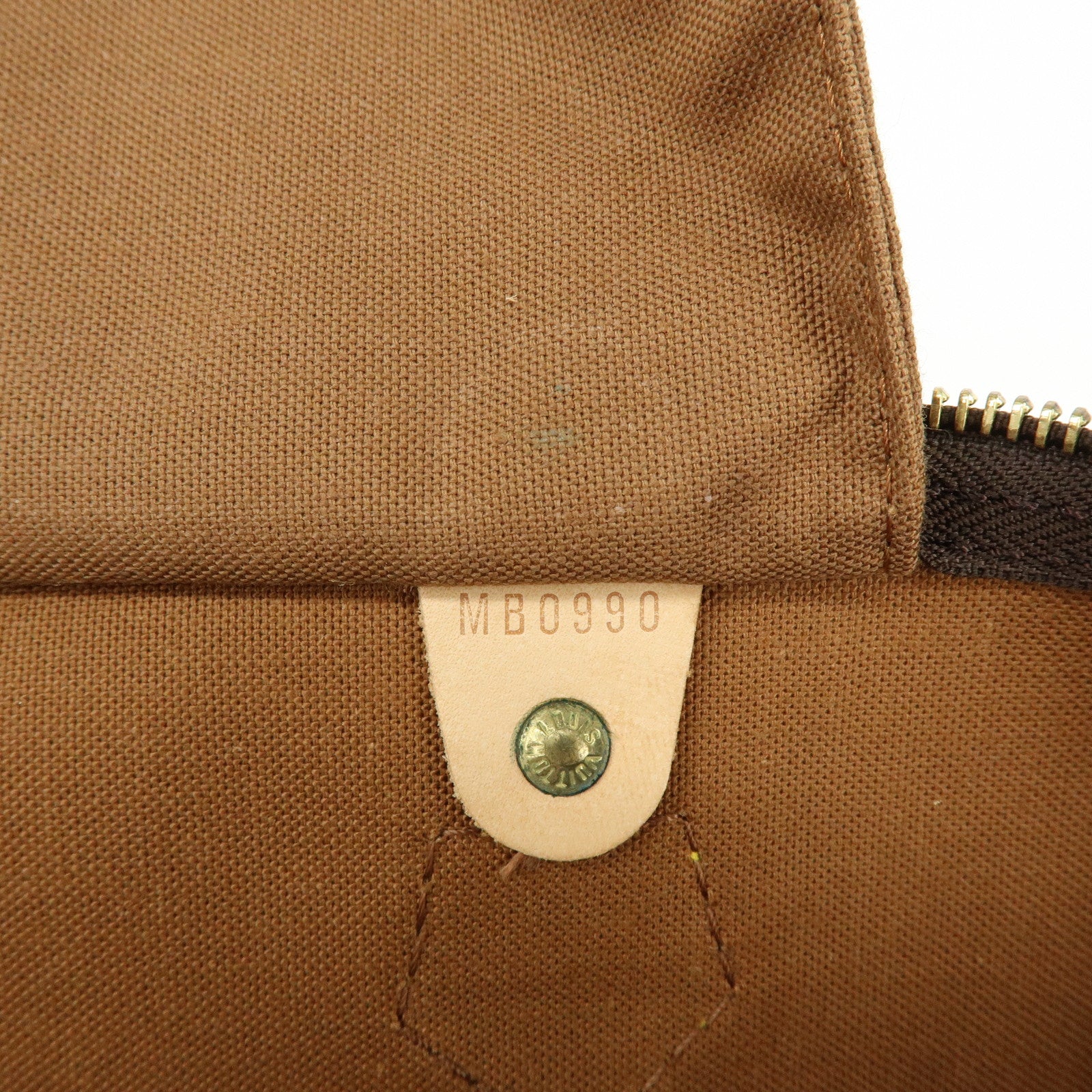 Louis Vuitton Monogram Speedy 40 Hand Bag Boston Bag Brown M41522