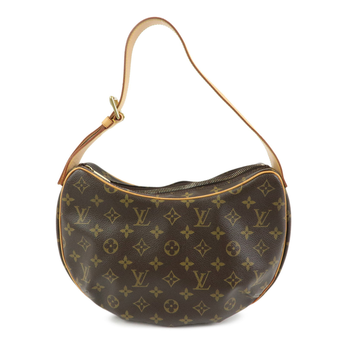 Louis Vuitton Monogram Croissant MM Shoulder Bag Hand Bag Brown M51512