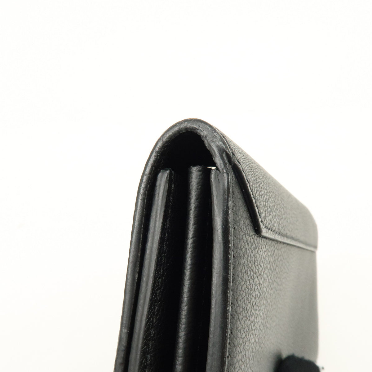 Louis Vuitton Portefeuille Lockme II Calf Skin Long Wallet Noir M62329