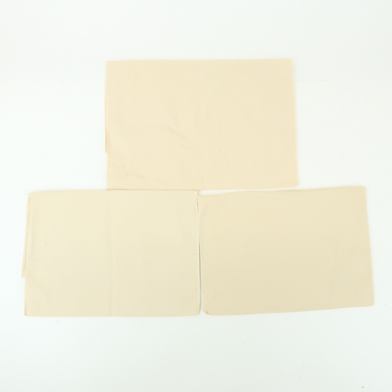 Loiuis Vuitton Set Of 10 Dust Bag Flap Style Beige