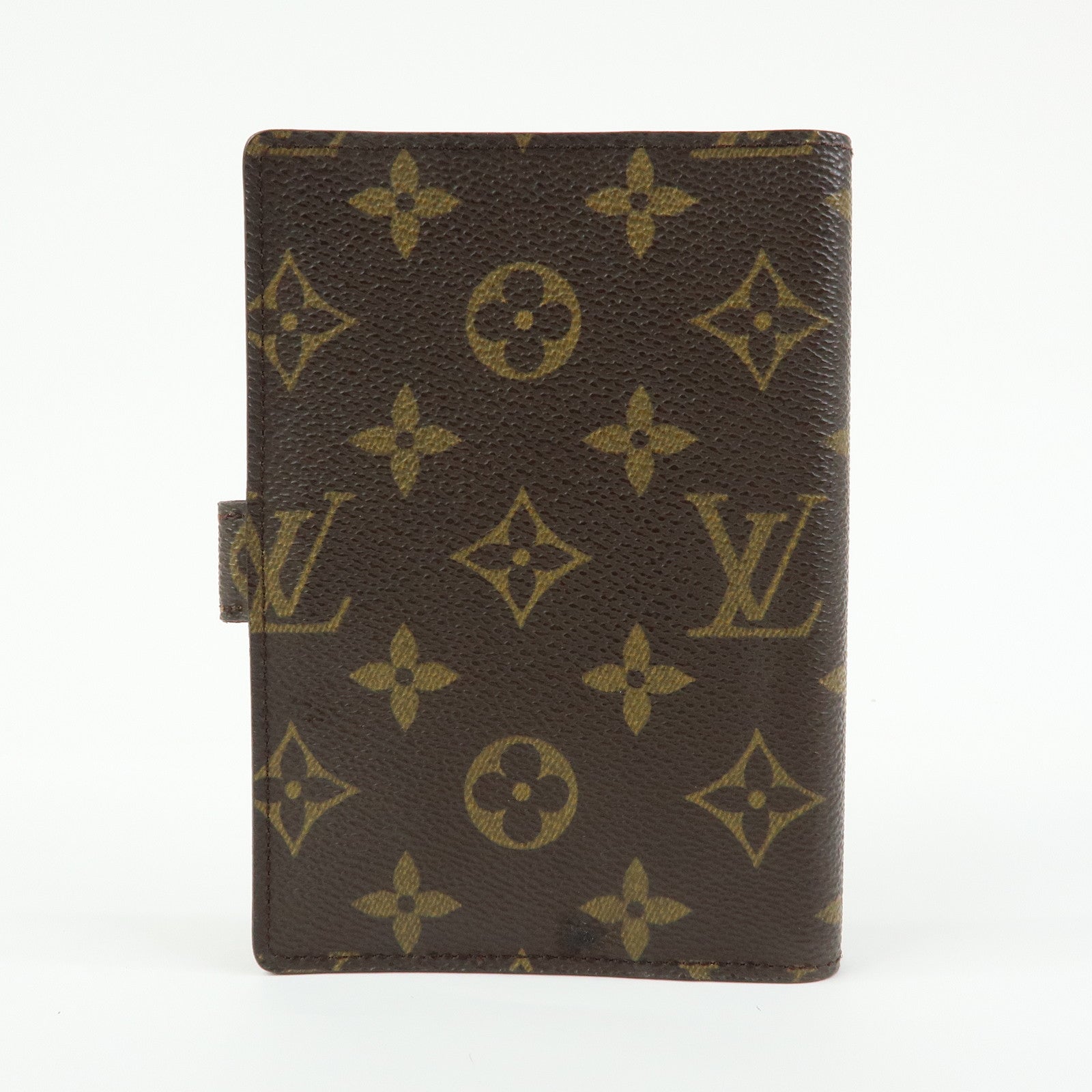 Louis Vuitton Monogram Agenda PM Planner Cover Brown R20005