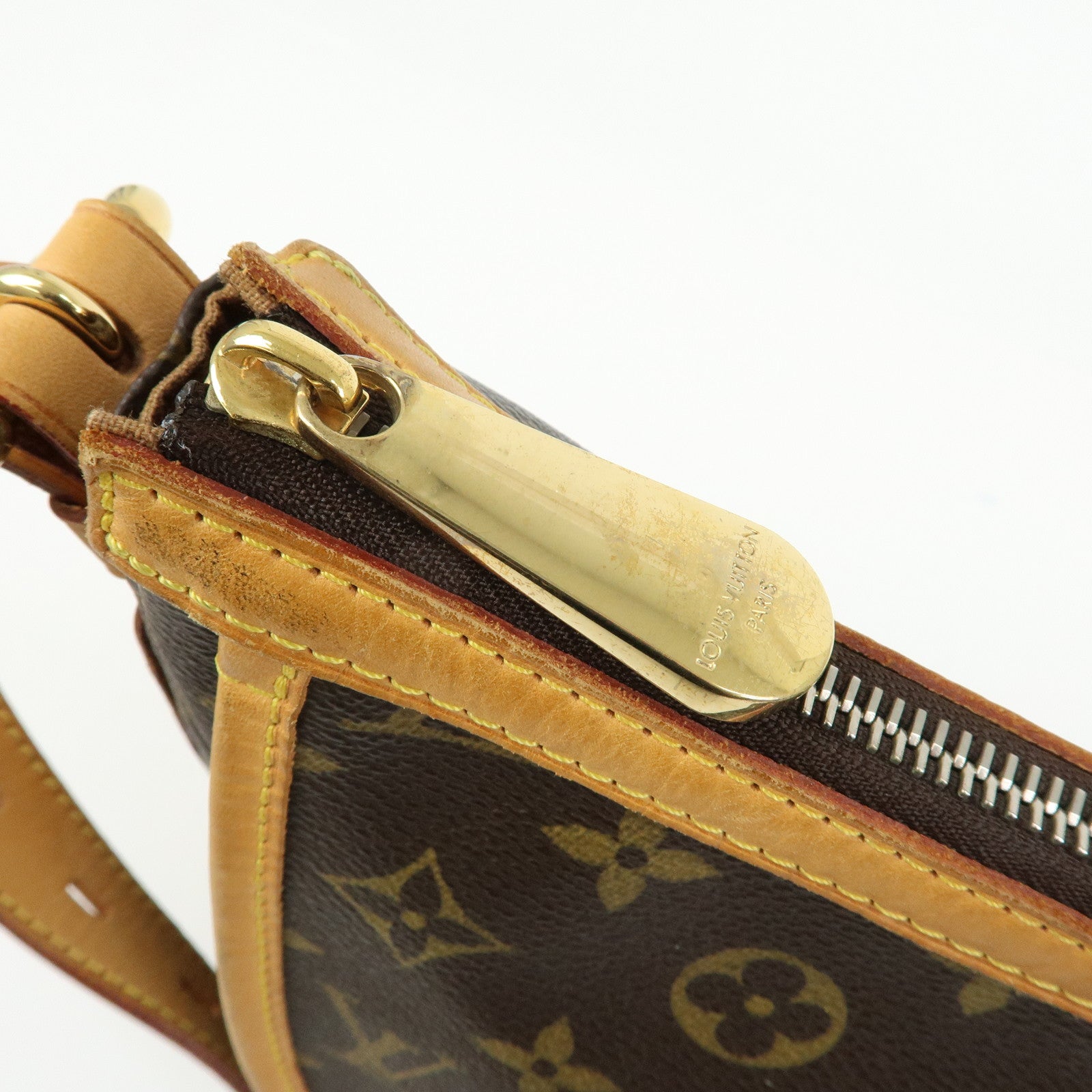 Louis Vuitton Monogram Tulum GM Shoulder Bag Brown M40075