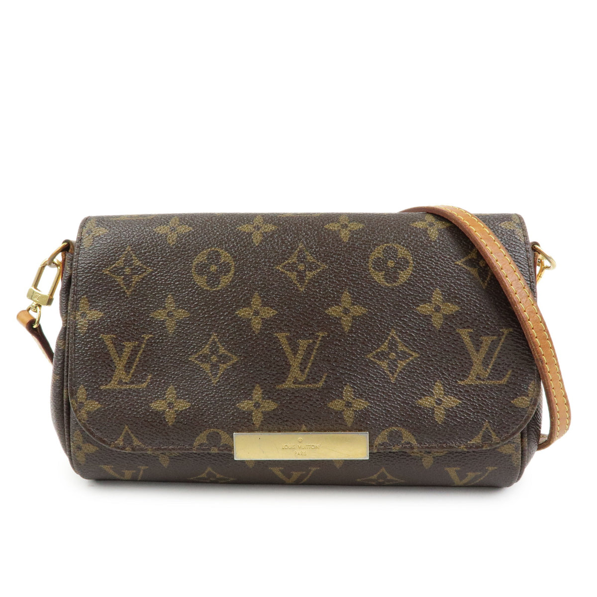 Louis Vuitton Monogram Favorite PM 2Way Shoulder Bag Brown M40717