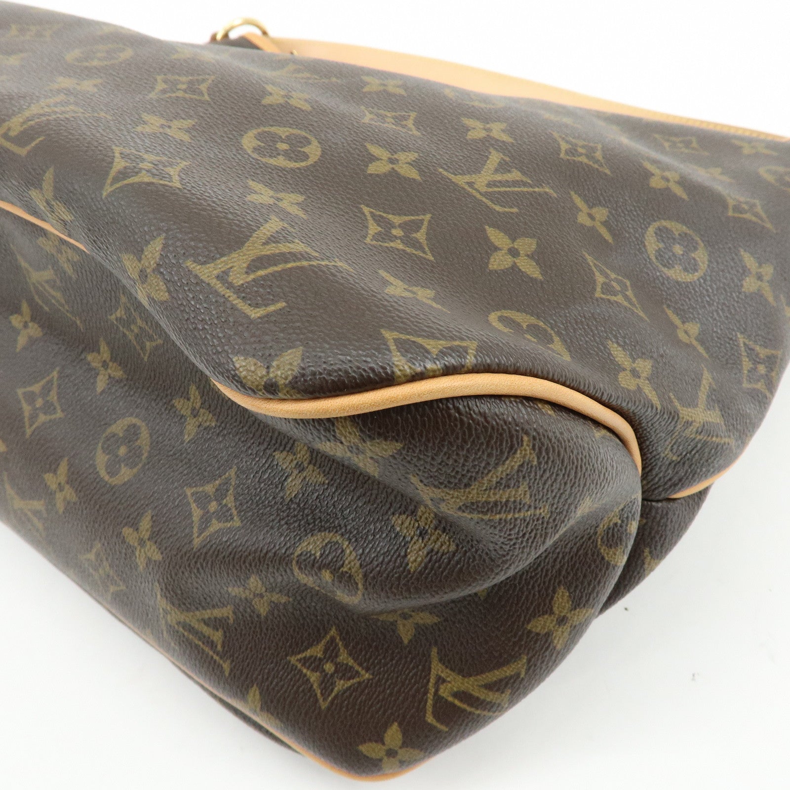 Louis Vuitton Monogram Delightful MM Shoulder Bag Brown M40353