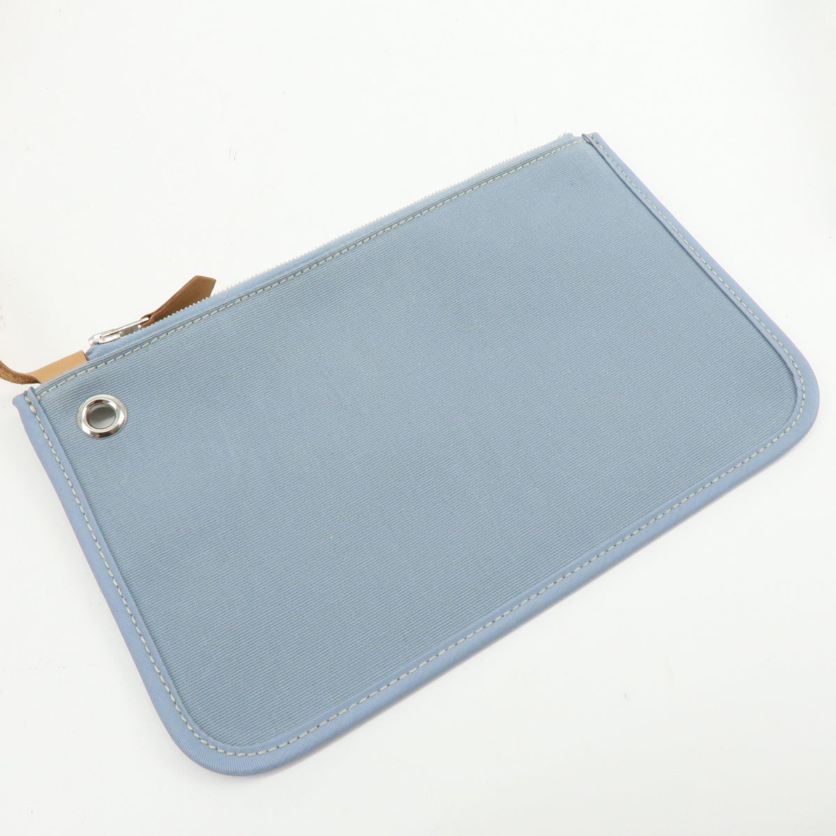 HERMES Herline Herbag Zip PM Toile Officier Vache Hunter 2Way Bag Blue