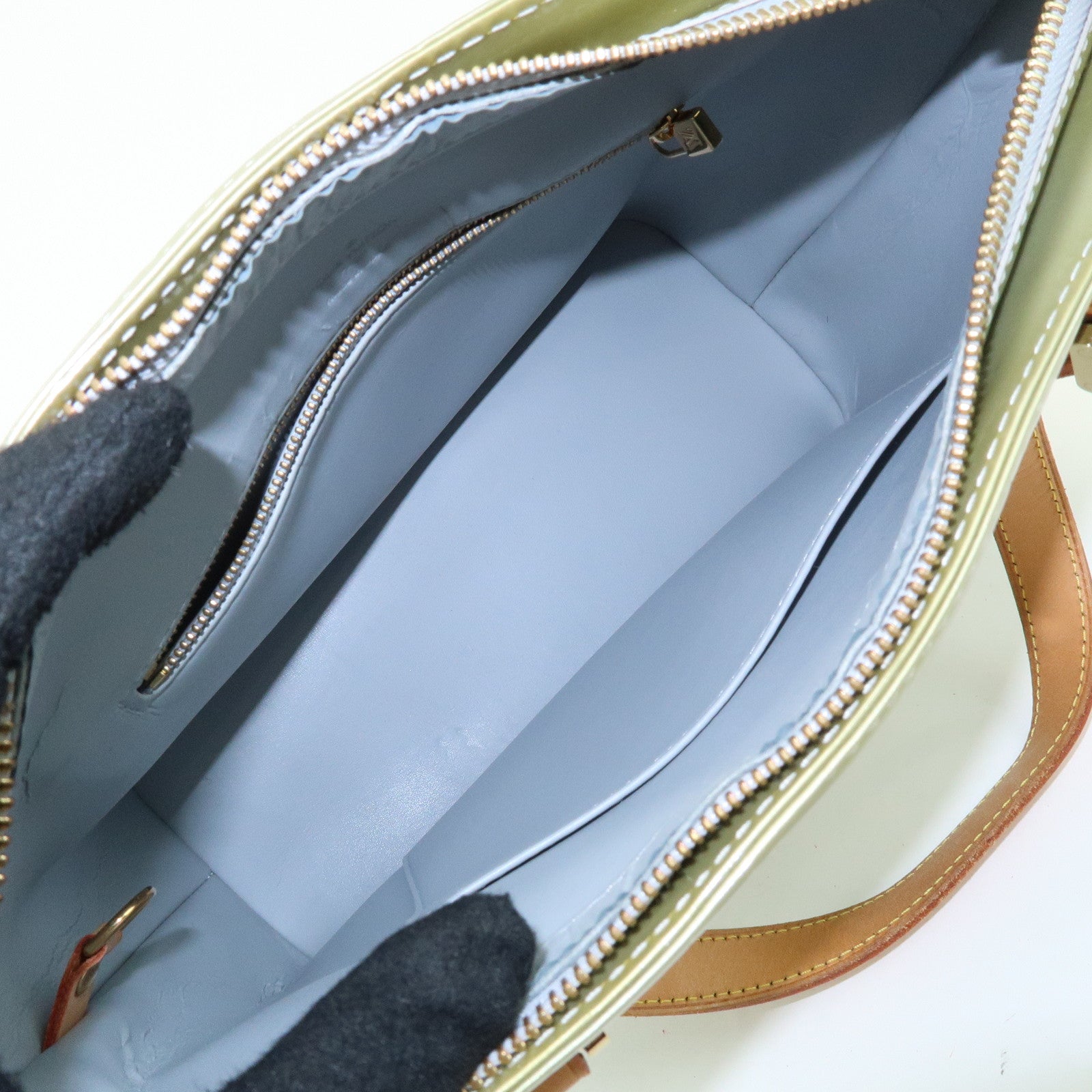 Louis Vuitton Monogram Vernis Houston Hand Bag Gris M91053