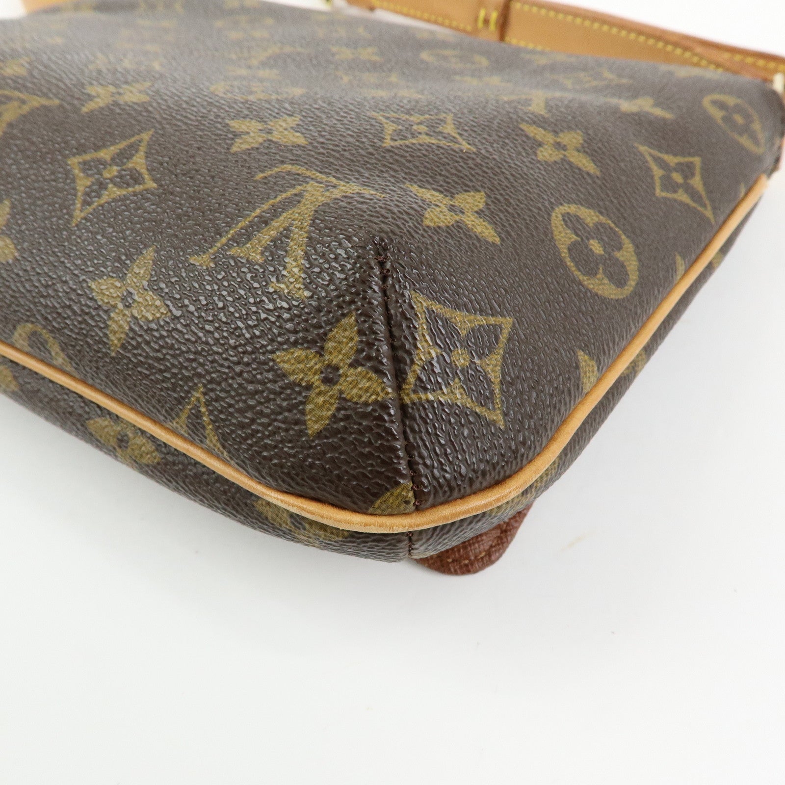 Louis Vuitton Monogram Musette Tango Short Shoulder Bag Brown M51257