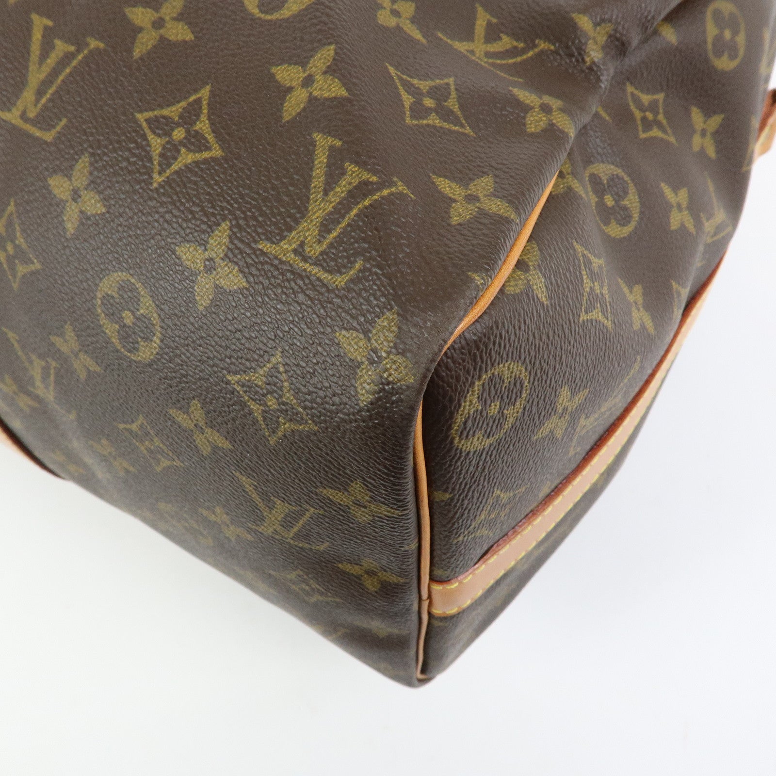 Louis Vuitton Monogram Keep All Bandouliere 45 Boston Bag M41418