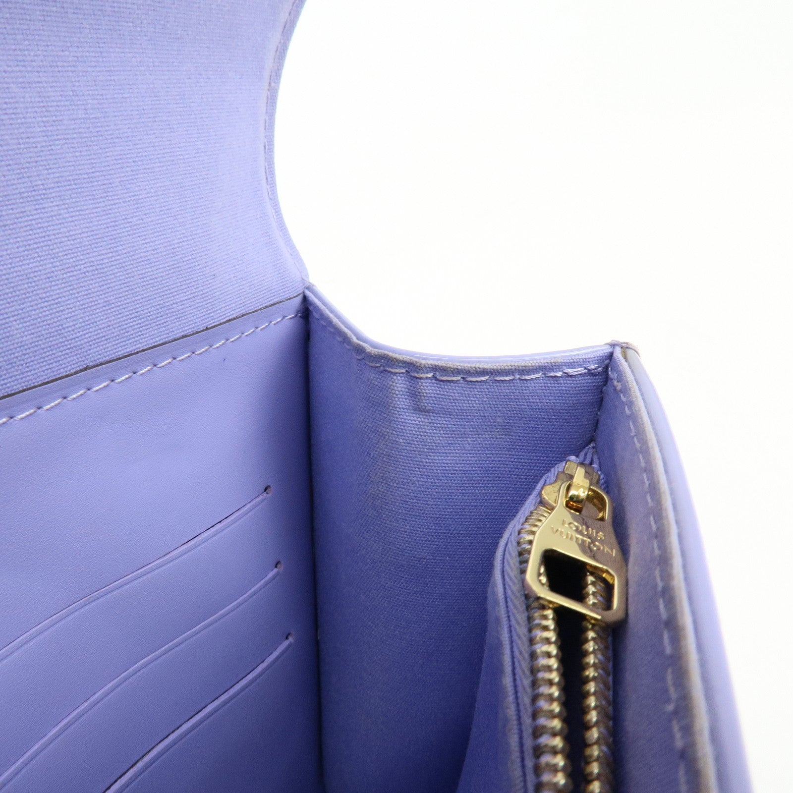Louis Vuitton Monogram Vernis Ana Chain Shoulder Bag Clutch Bag M90115
