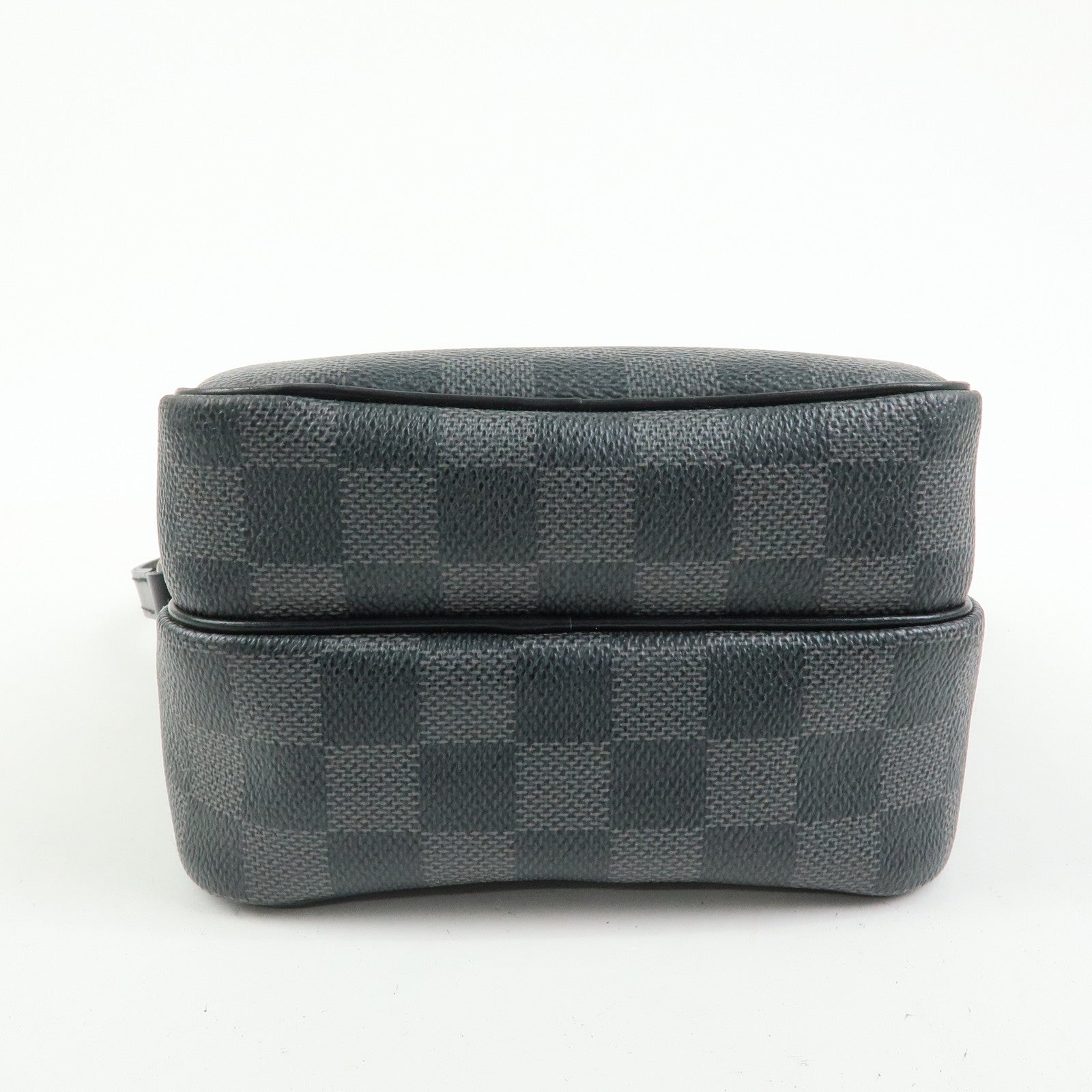 Louis Vuitton Damier Graphite Rem Shoulder Bag Black N41446