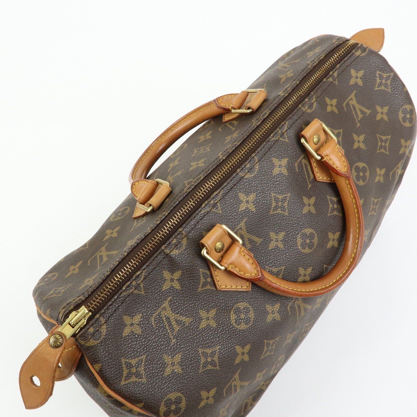 Louis Vuitton Monogram Speedy 35 Boston Bag Hand Bag M41524