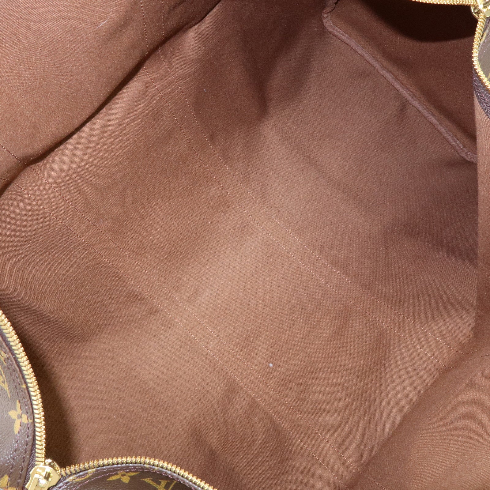 Louis Vuitton Monogram Keep All 60 Boston Bag Brown M41422