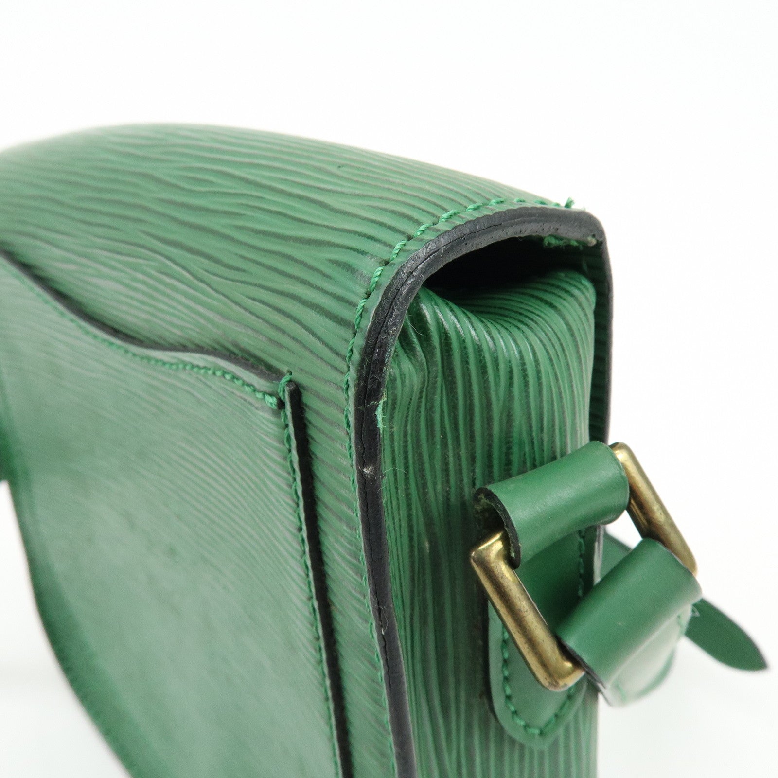 Louis Vuitton Epi Mini Saint Cloud Shoulder Bag Borneo Green M52214