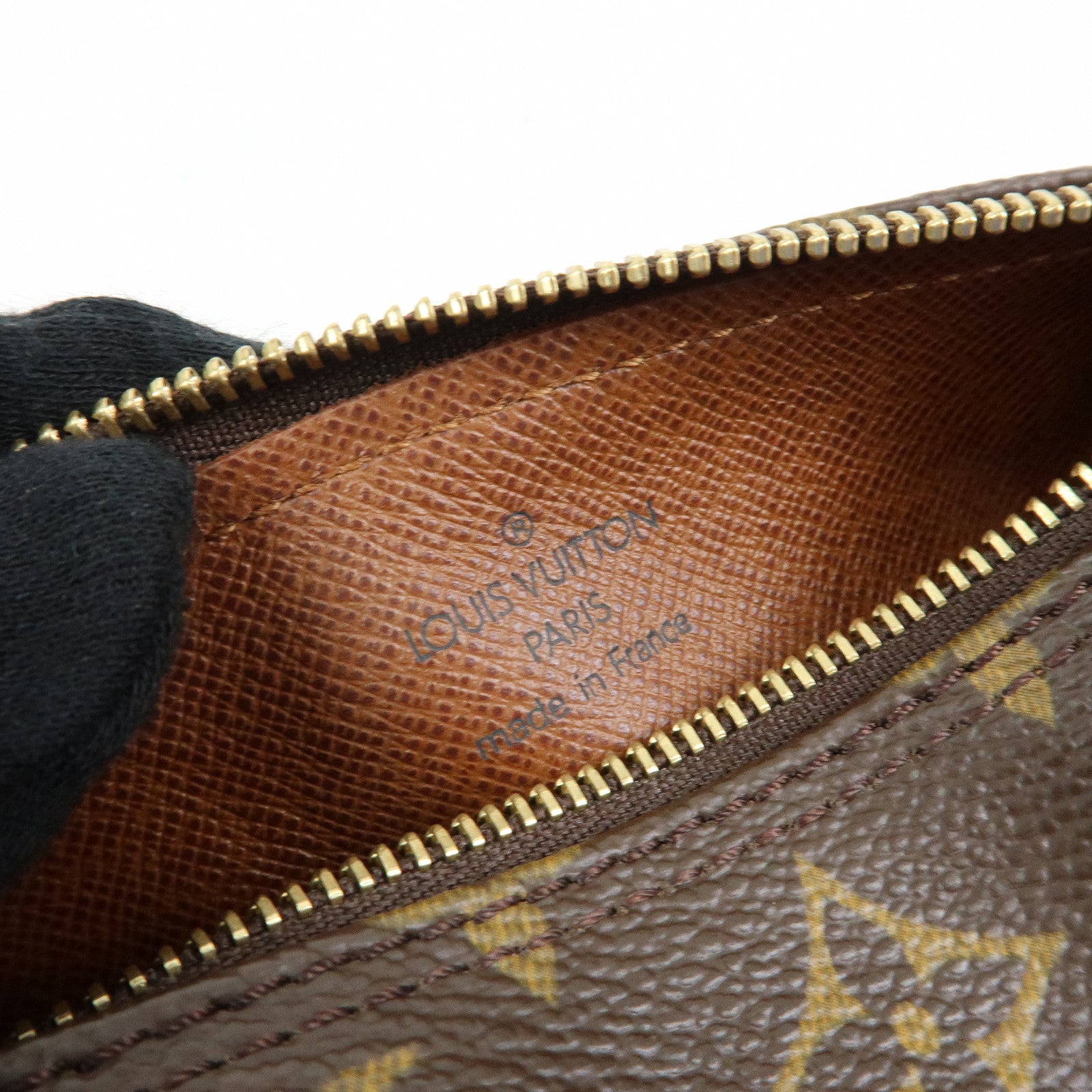 Louis Vuitton Monogram Mini Pouch for Papillon Bag Brown