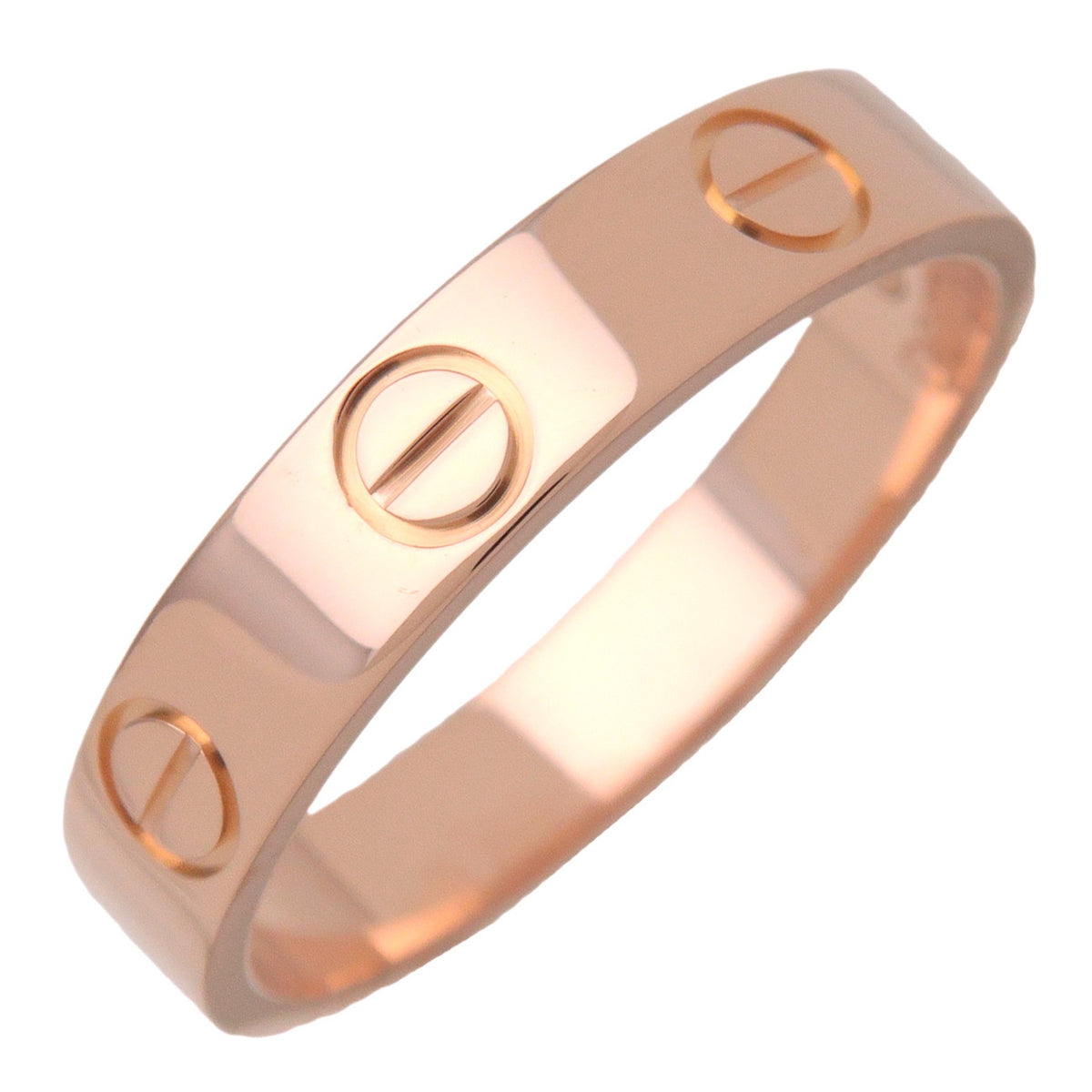 Cartier Mini Love Ring K18 750PG Rose Gold #50 US5.25 EU50 HK11.5