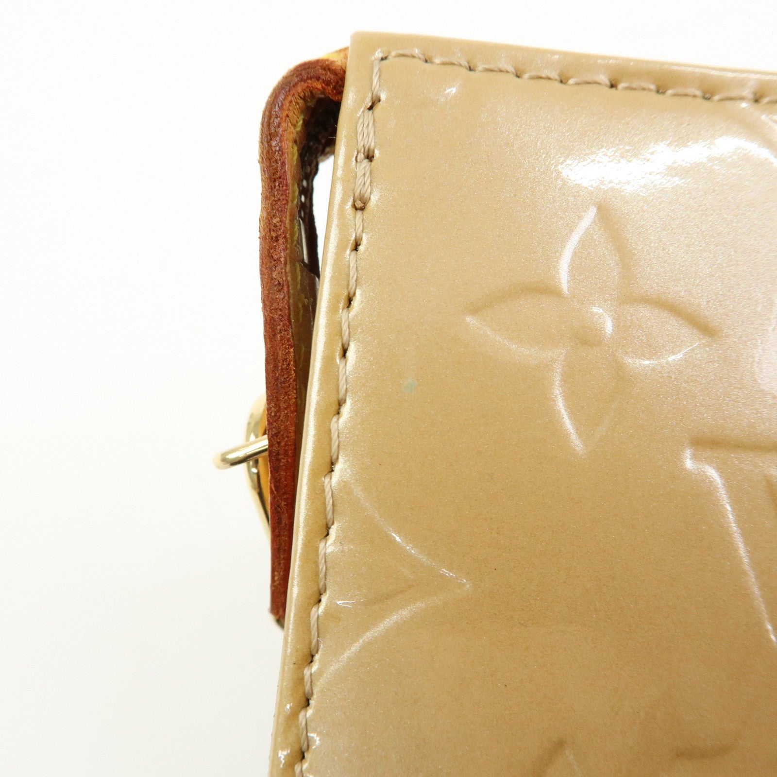 Louis Vuitton Monogram Vernis Motte Shoulder Bag Noisette M91337