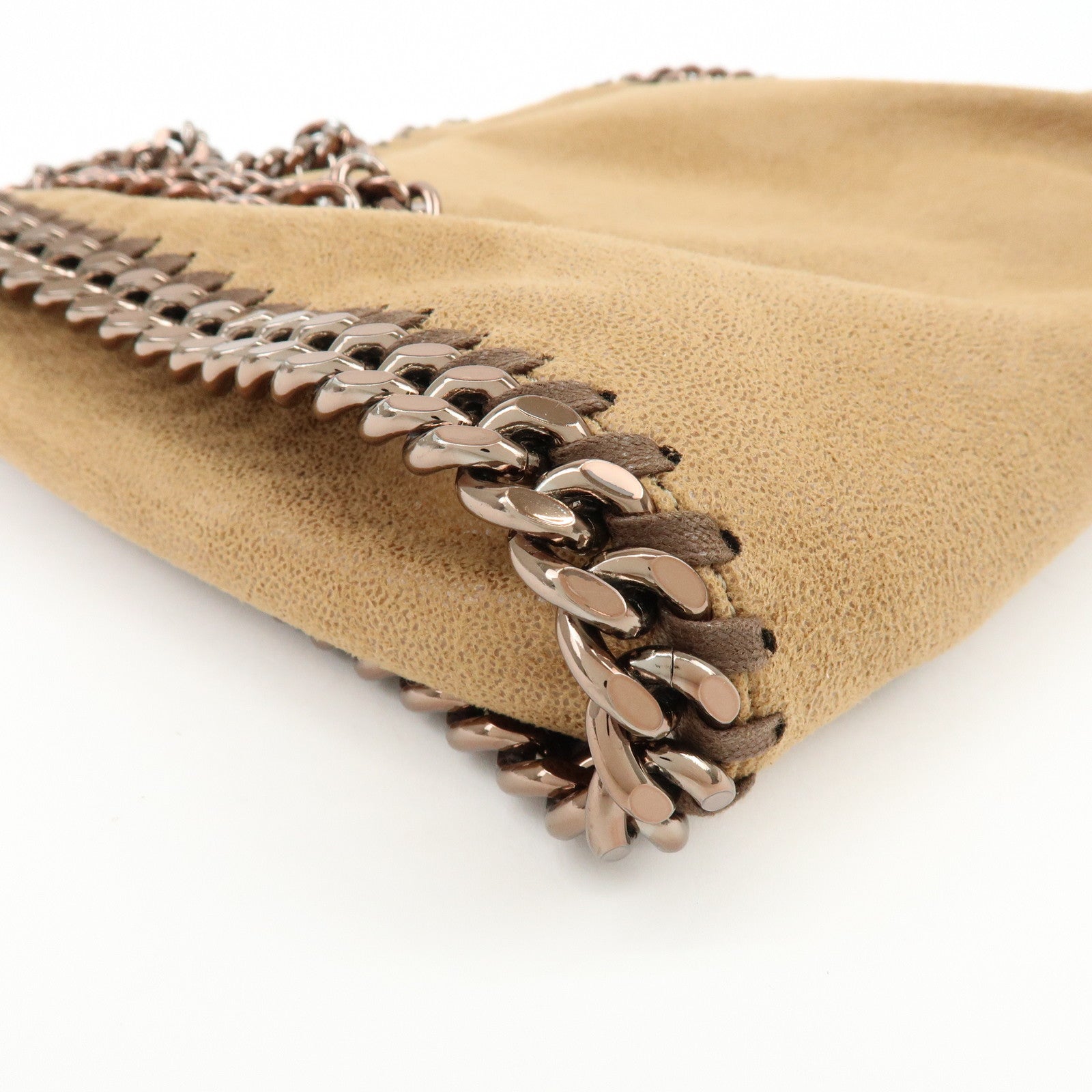 STELLA MCCARTNEY Falabella Faux Leather 2Way Bag Brown 371223
