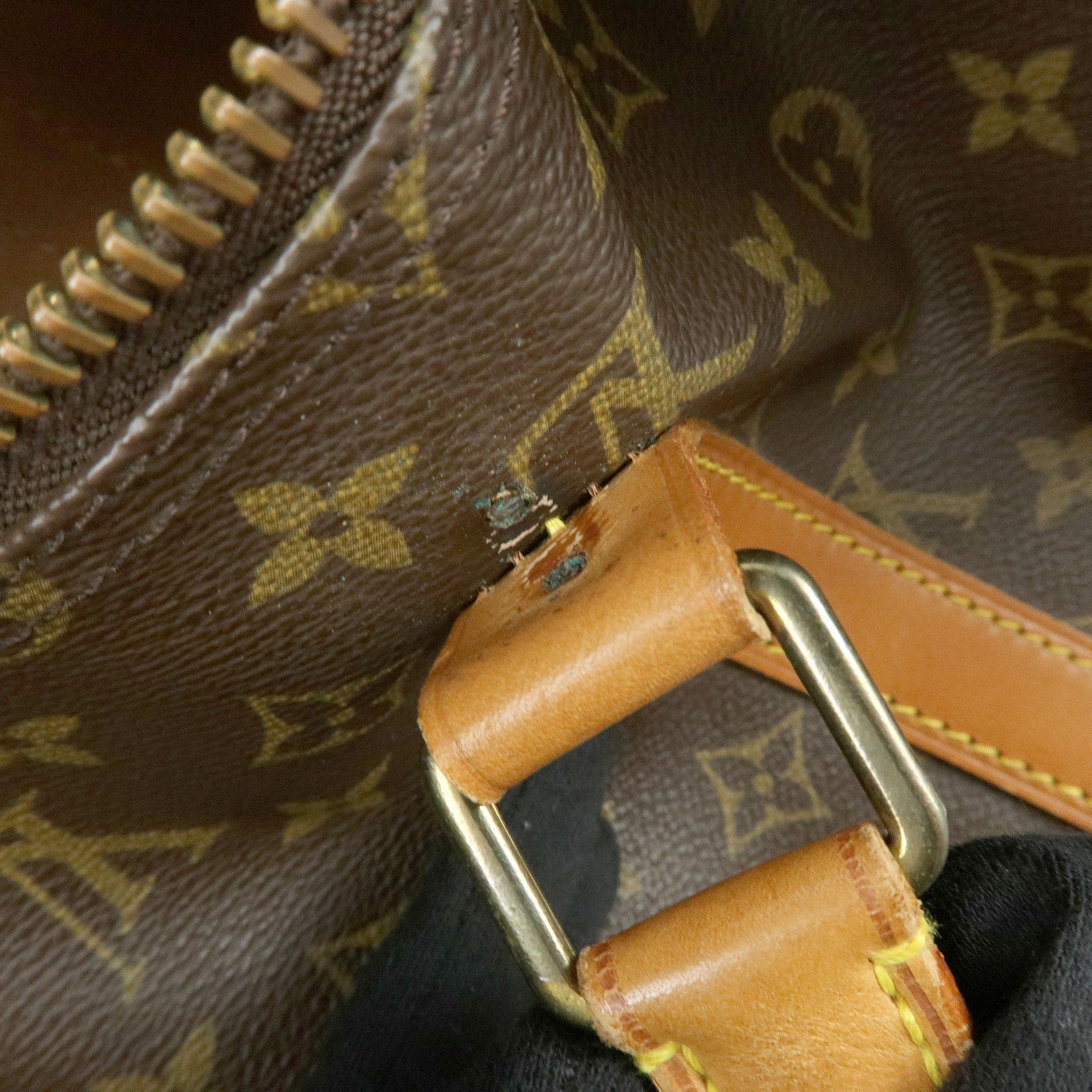 Louis Vuitton Monogram Keep All 55 Boston Bag Brown M41414