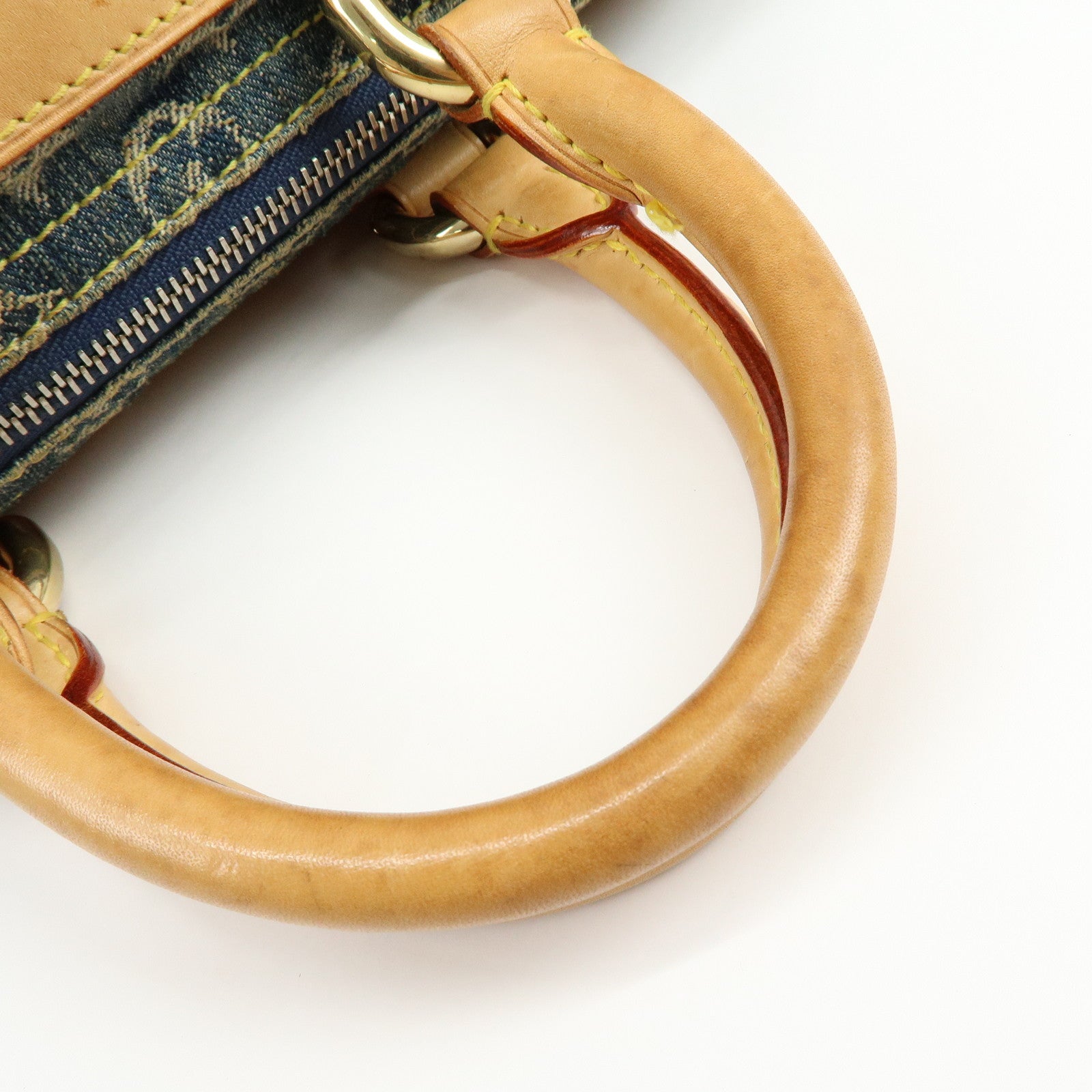 Louis Vuitton Monogram Denim Neo Speedy Boston Bag Blue M95019
