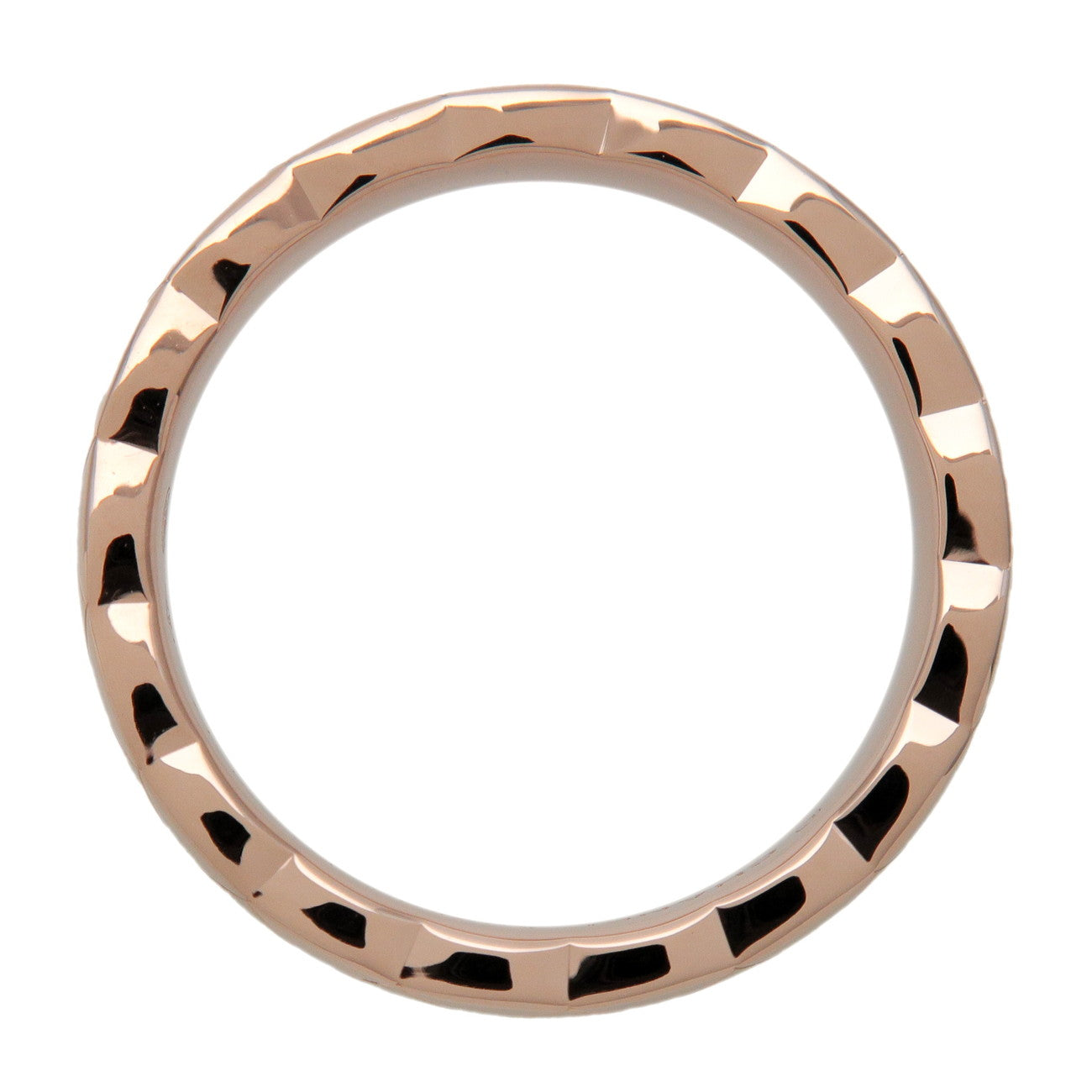 CHANEL COCO Crush Ring Mini K18 750PG Rose Gold #47 US4 EU47 J11785