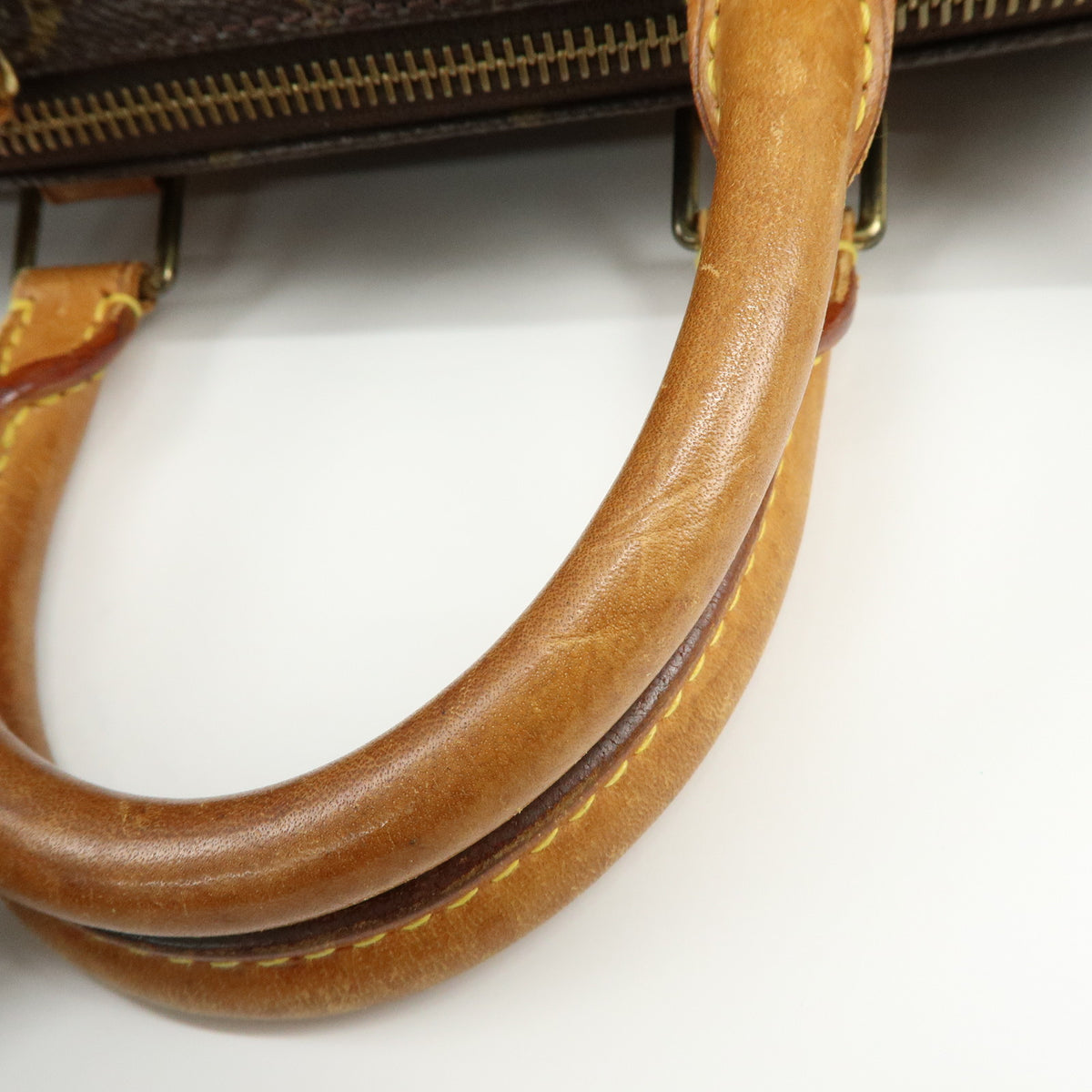 Louis Vuitton Monogram Speedy 25 Boston Bag Hand Bag Brown M41528
