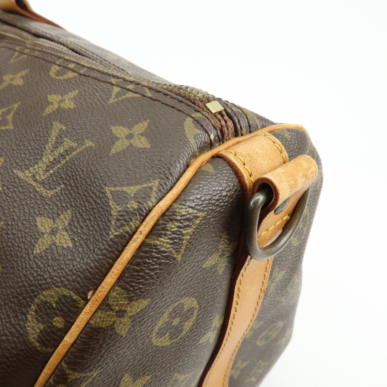 Louis Vuitton Keep All Bandouliere 55 Boston Bag Hand Bag M41414