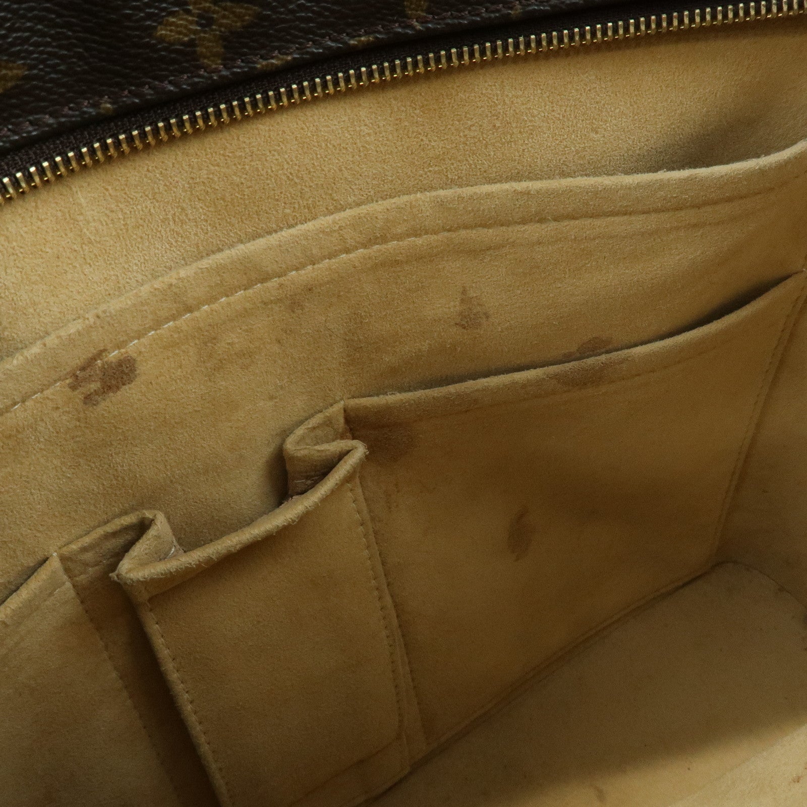 Louis Vuitton Monogram Luco Tote Bag Shoulder Bag Brown M51155