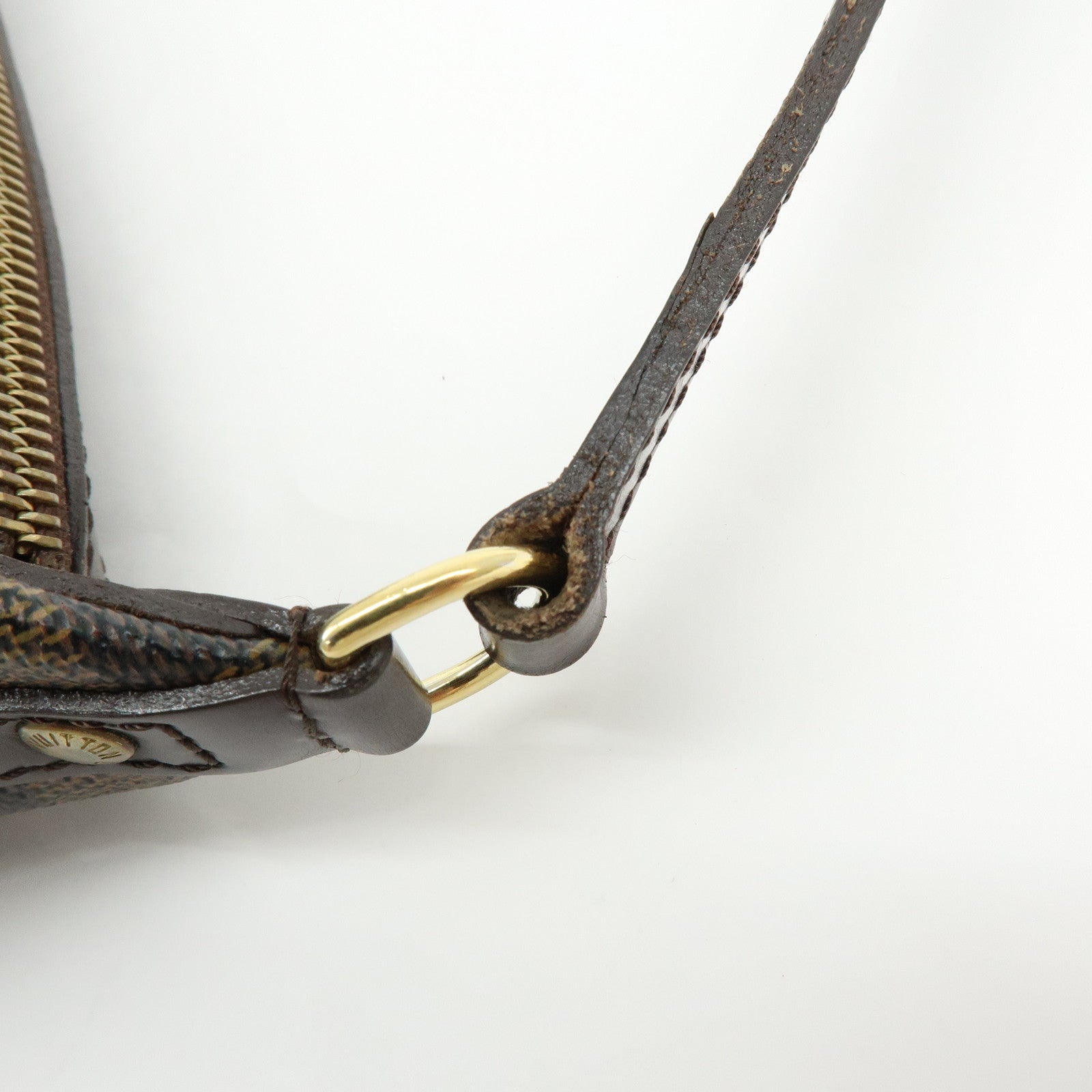 Louis Vuitton Damier Ilovo PM Shoulder Bag Damier Ebene N51996