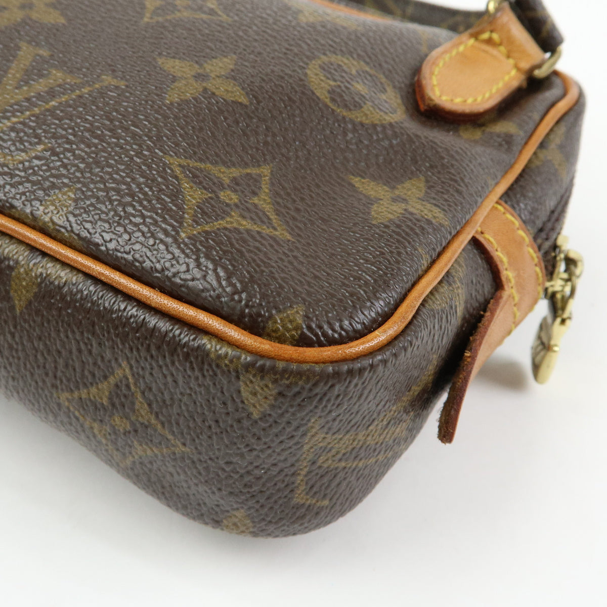 Louis Vuitton Monogram Pochette Marly Bandouliere Bag Brown M51828