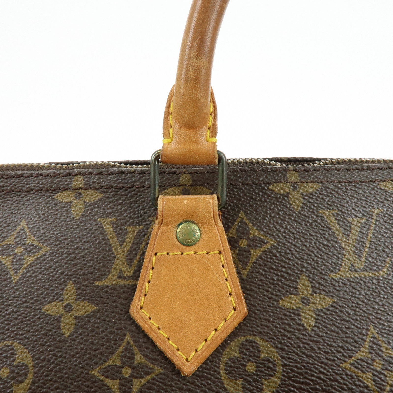 Louis Vuitton Monogram Speedy 40 Boston Bag Brown M41522
