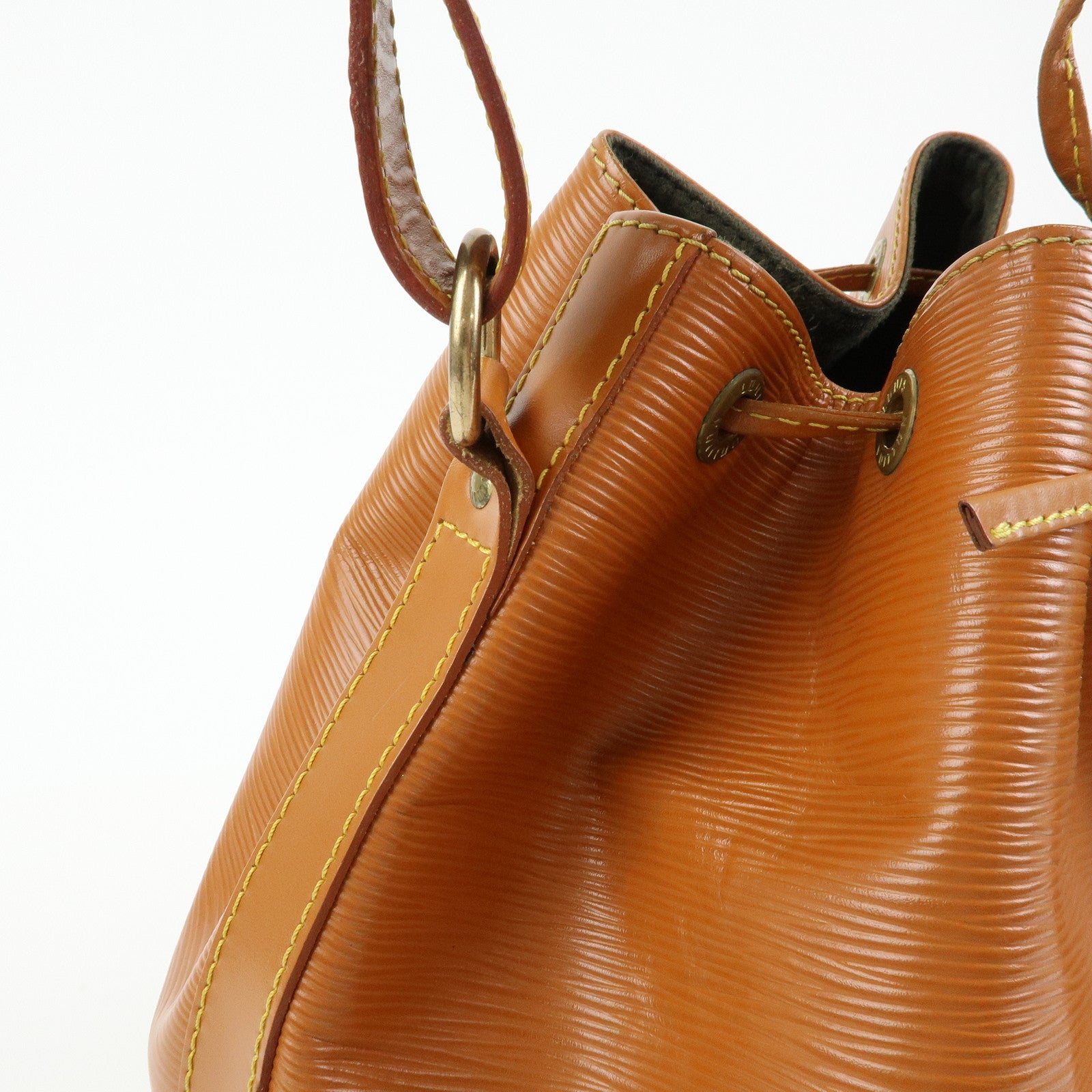 Louis Vuitton Epi Leather Noe Shoulder Bag Zipang Gold M44008