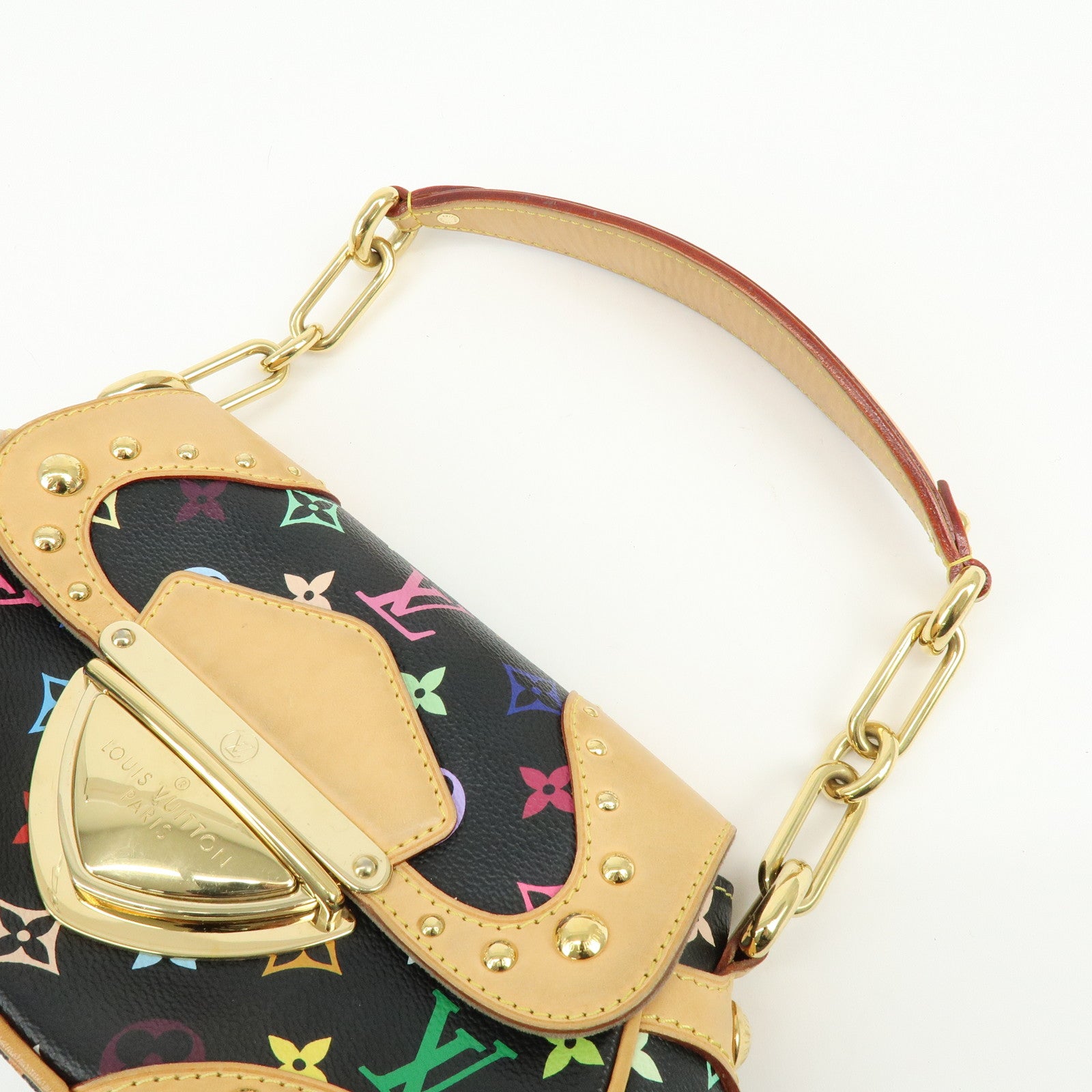 Louis Vuitton Monogram Multi Color Marilyn Hand Bag Shoulder Bag M40128
