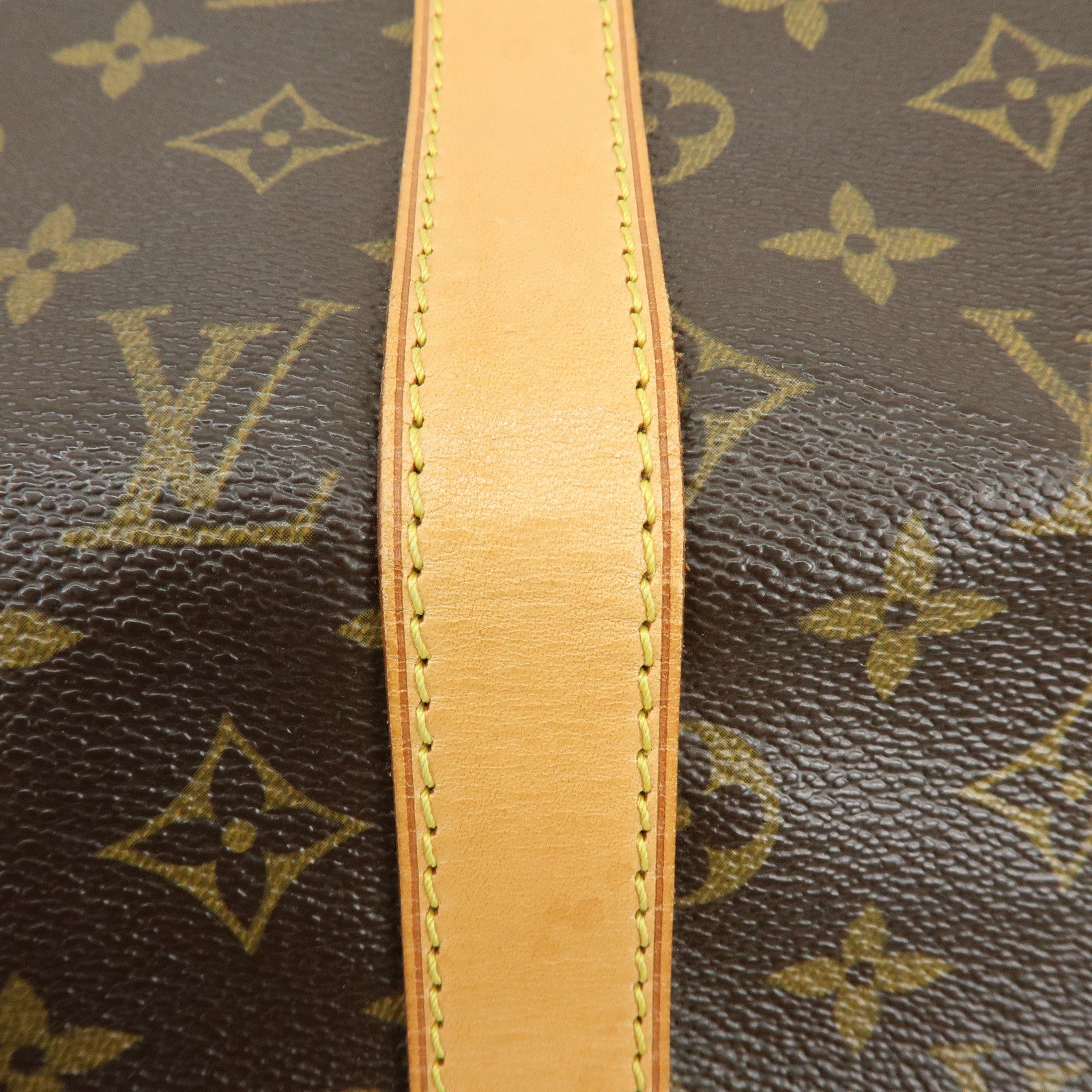 Louis Vuitton Monogram Keep All 50 Boston Bag Brown M41426