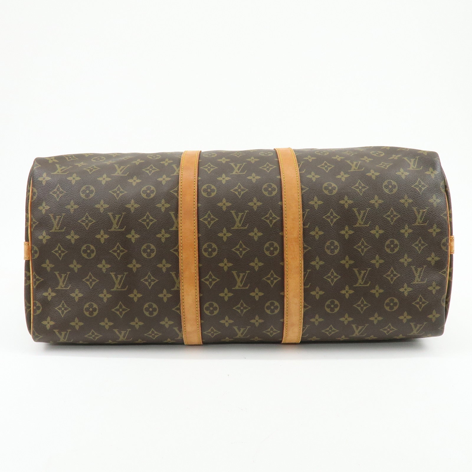 Louis Vuitton Keep All Bandouliere 55 Boston Bag Hand Bag M41414