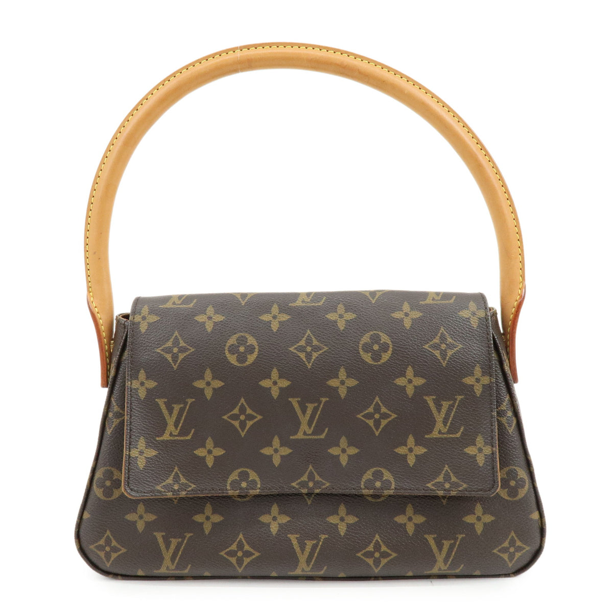 Louis Vuitton Monogram Mini Looping Shoulder Bag Brown M51147