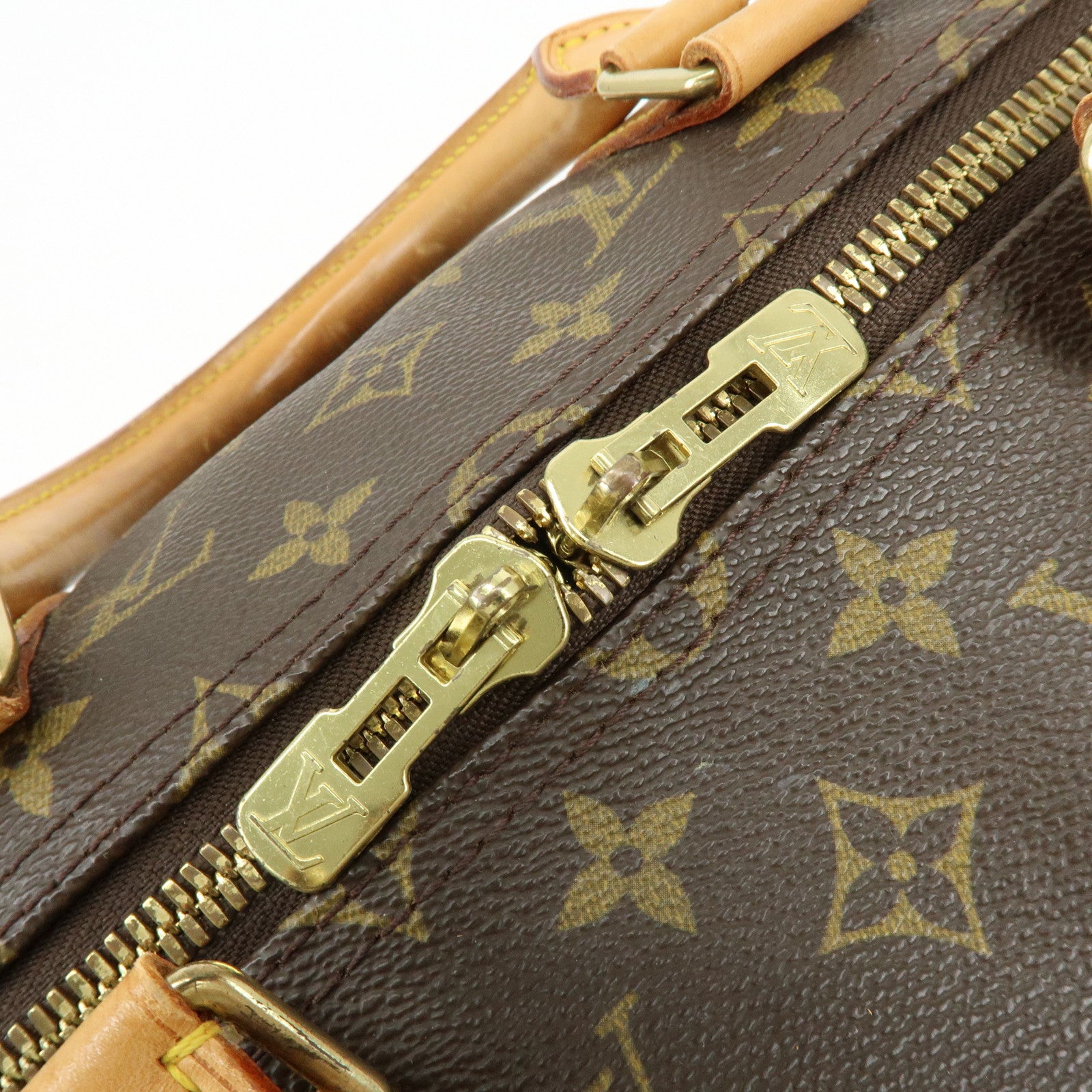 Louis Vuitton Monogram Keep All 50 Boston Bag Brown M41426