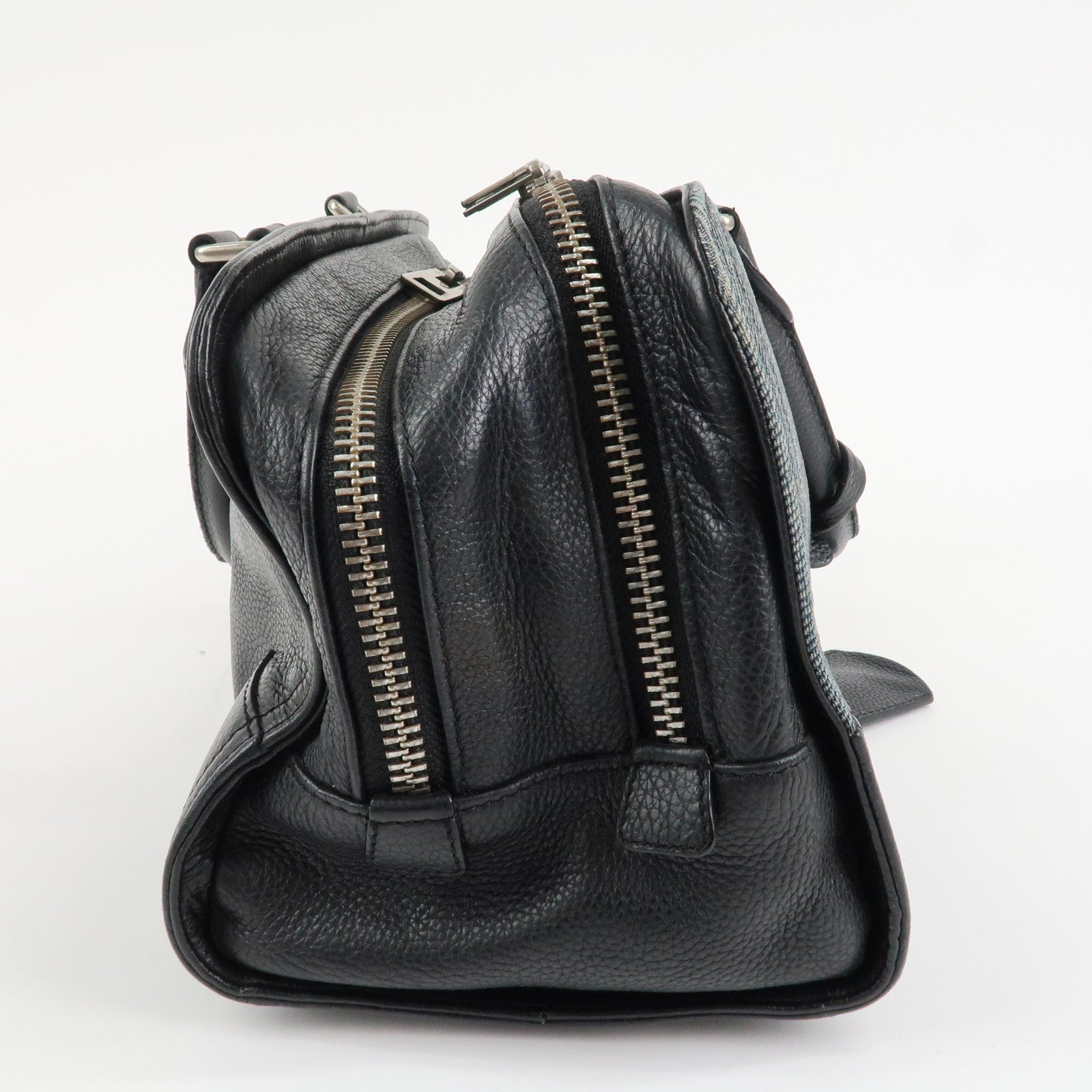 LOEWE Amazona 35 Anagram Denim Leather Junya Watanabe Hand Bag Used