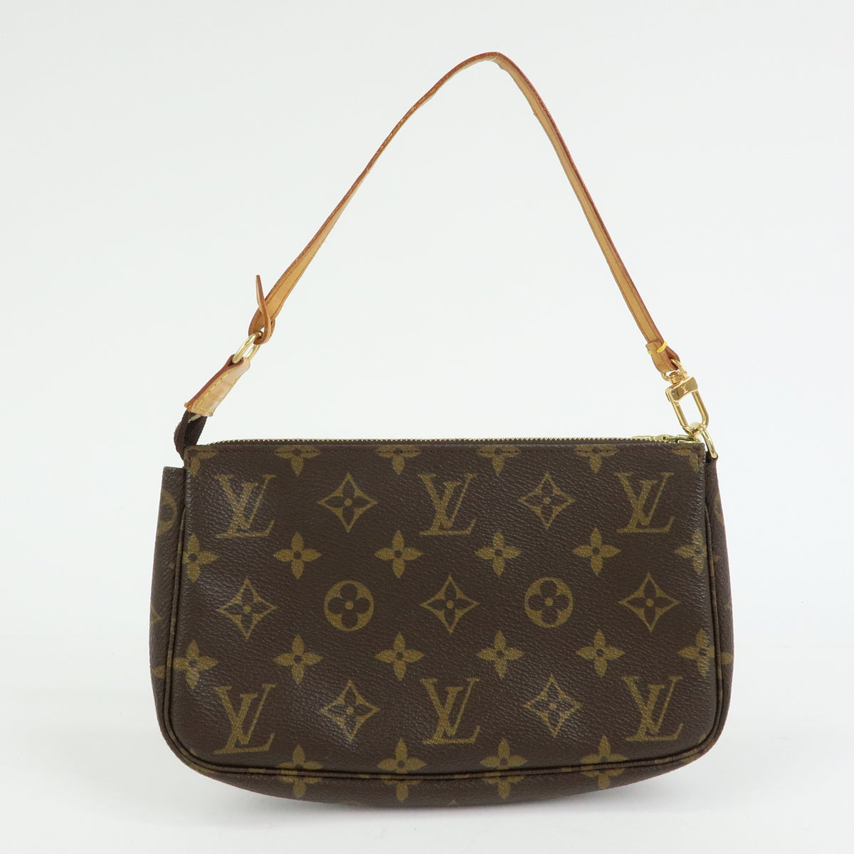 Louis Vuitton Monogram Pochette Accessoires Pouch Hand Bag M51980