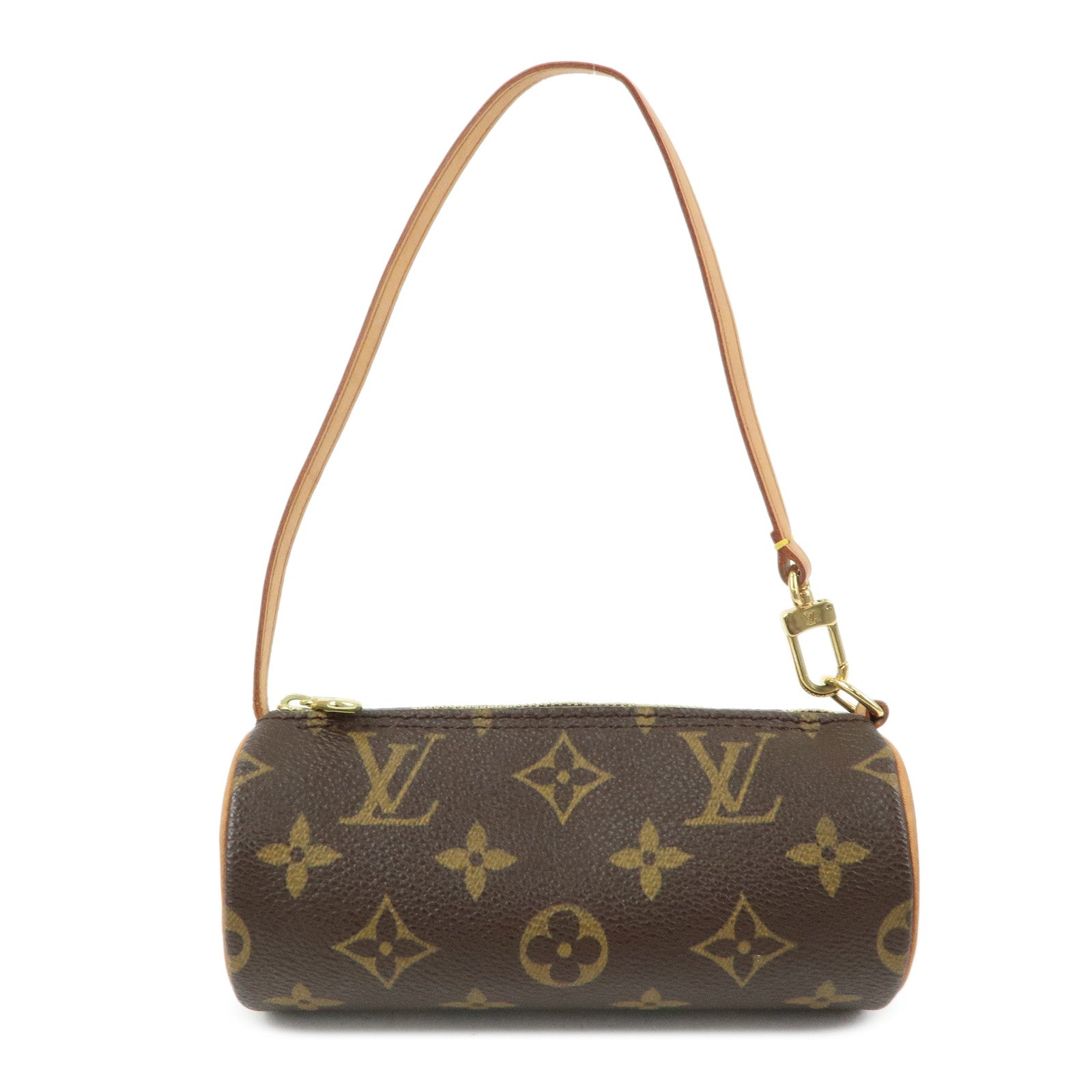 Louis Vuitton Monogram Mini Pouch for Papillon Bag Brown