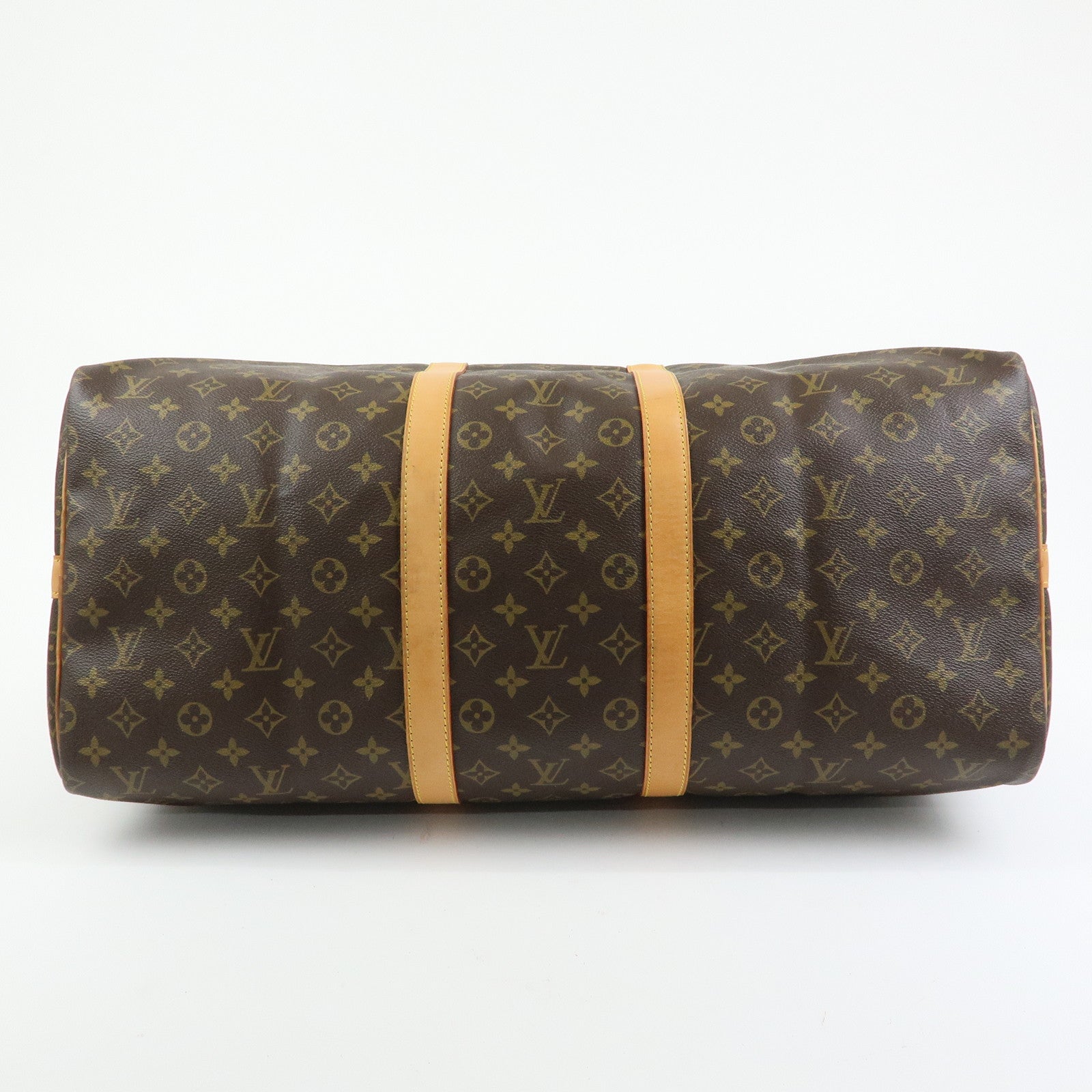 Louis Vuitton Monogram Keep All Bandouliere 55 Boston Bag M41414