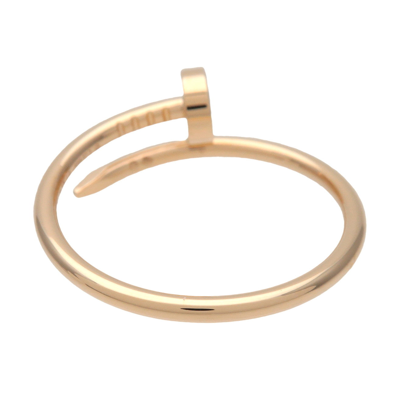 Cartier Juste un Clou Ring SM K18 750YG Yellow Gold #61 US10 EU61 HK22