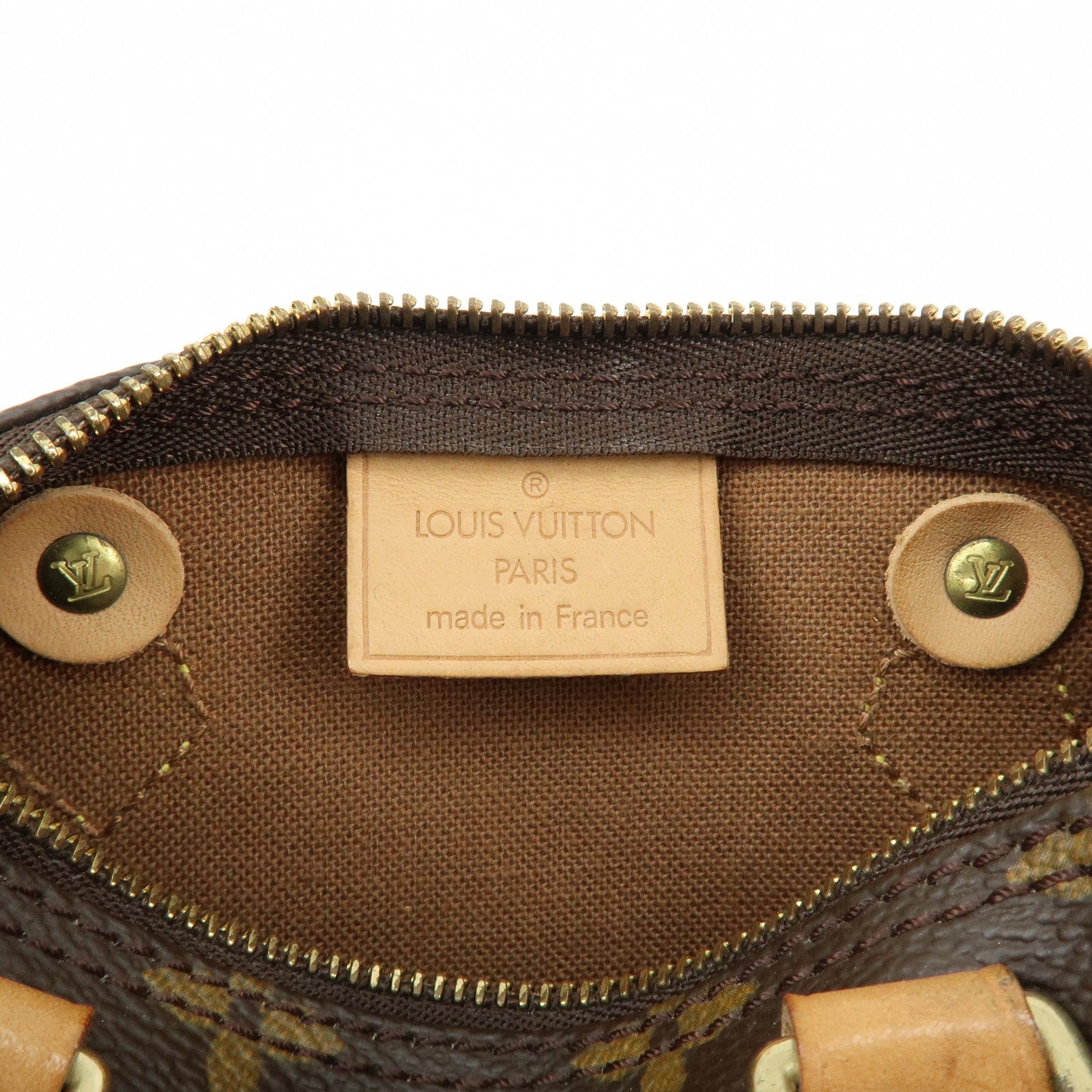 Louis Vuitton Monogram Canvas Mini Speedy Hand Bag M41534