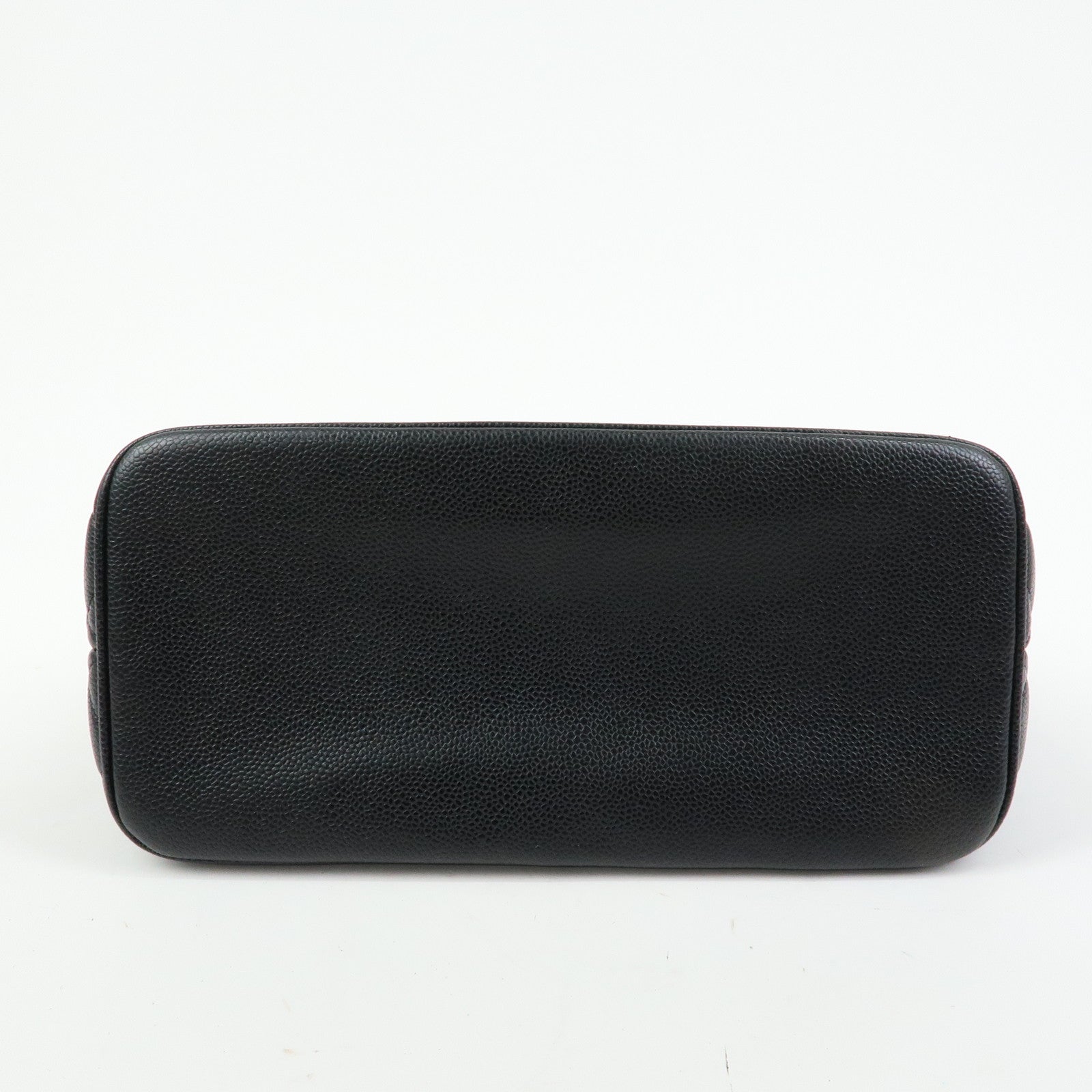 CHANEL Matelasse COCO Mark Medallion Tote Bag Hand Bag Black A01804