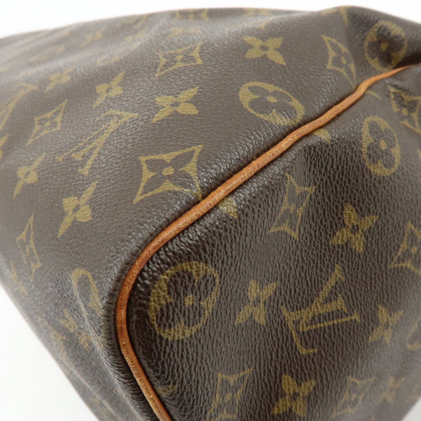 Louis Vuitton Monogram Speedy 40 Boston Bag Brown M41522