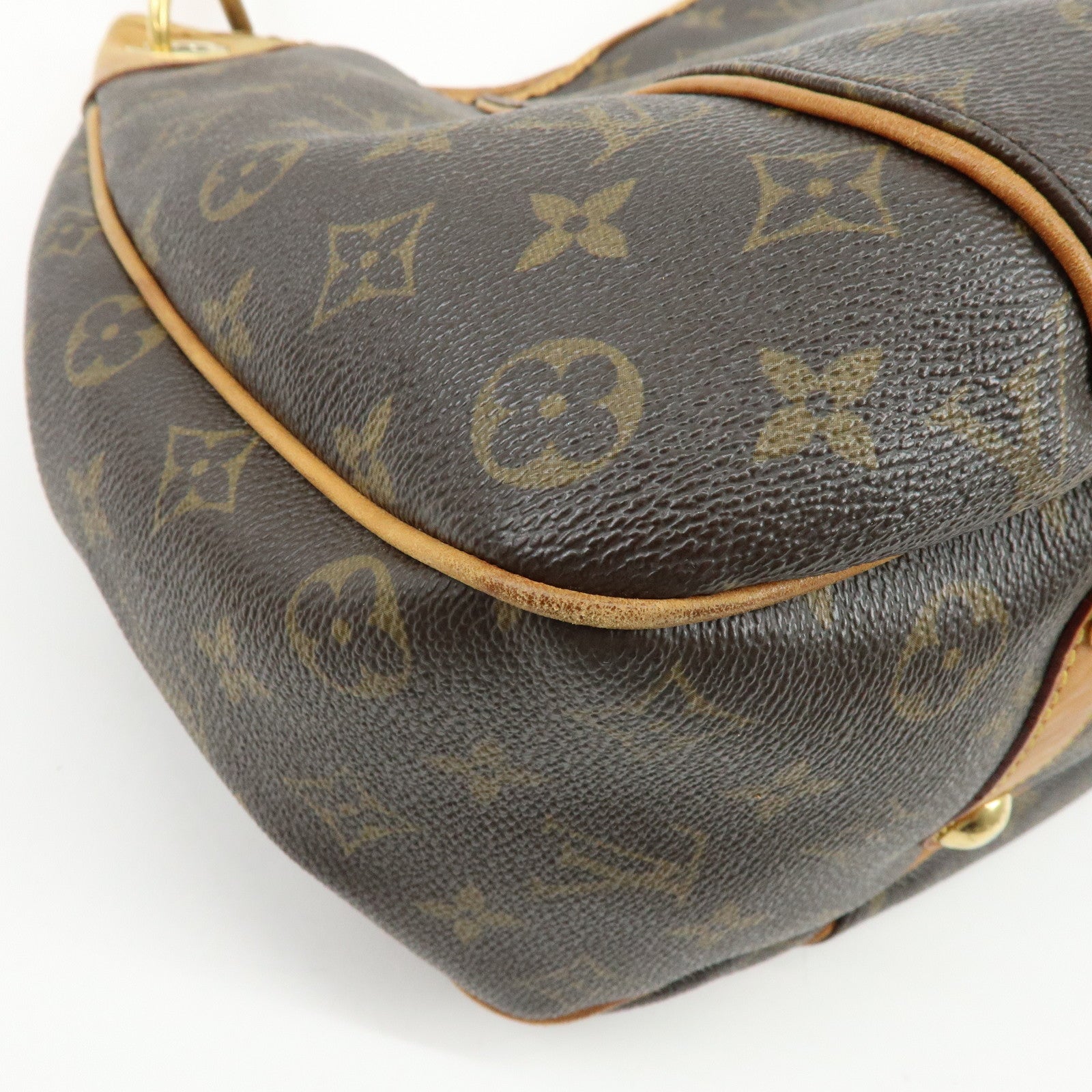 Louis Vuitton Monogram Galliera PM Shoulder Bag Brown M56382