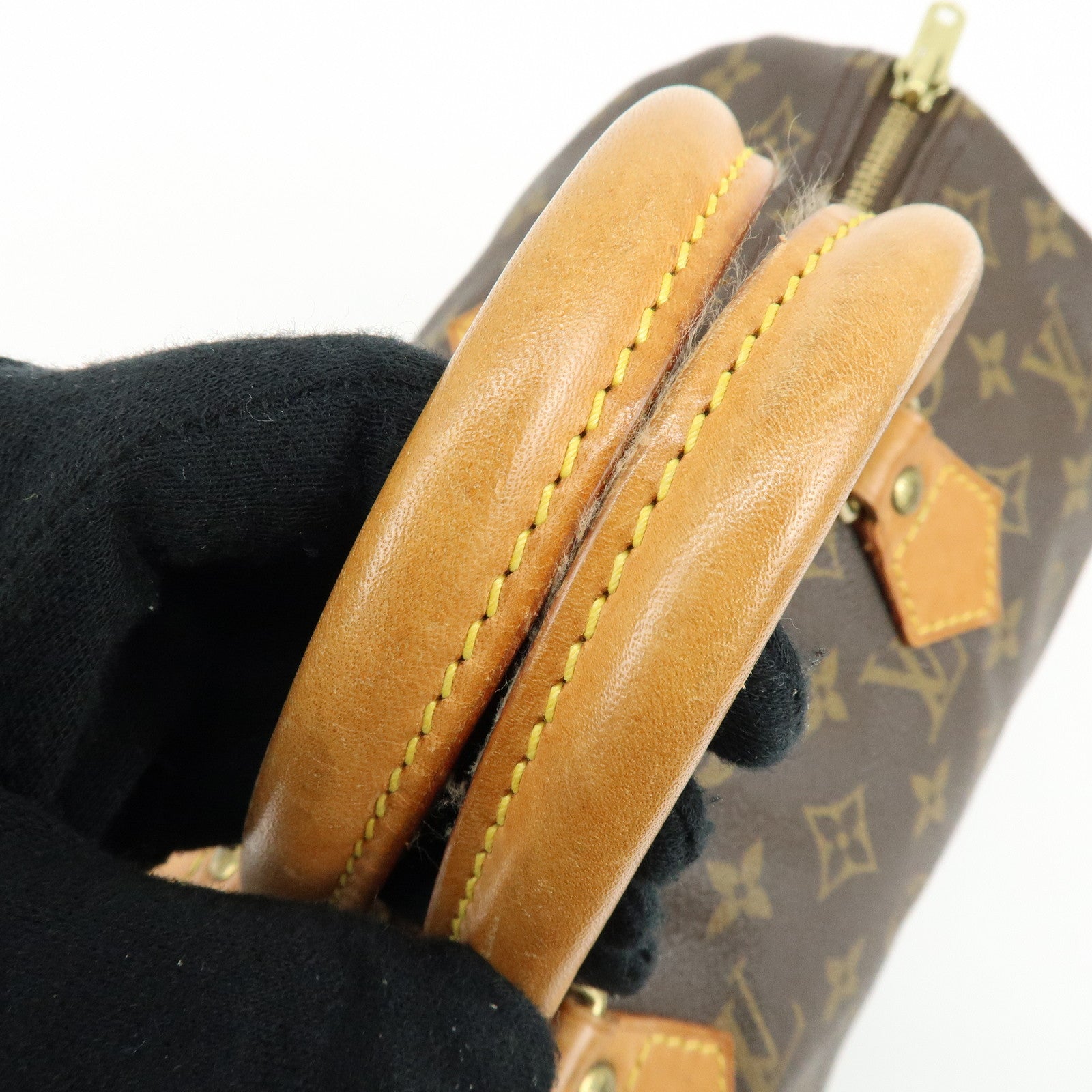 Louis Vuitton Monogram Speedy 30 Boston Bag Hand Bag Brown M41526