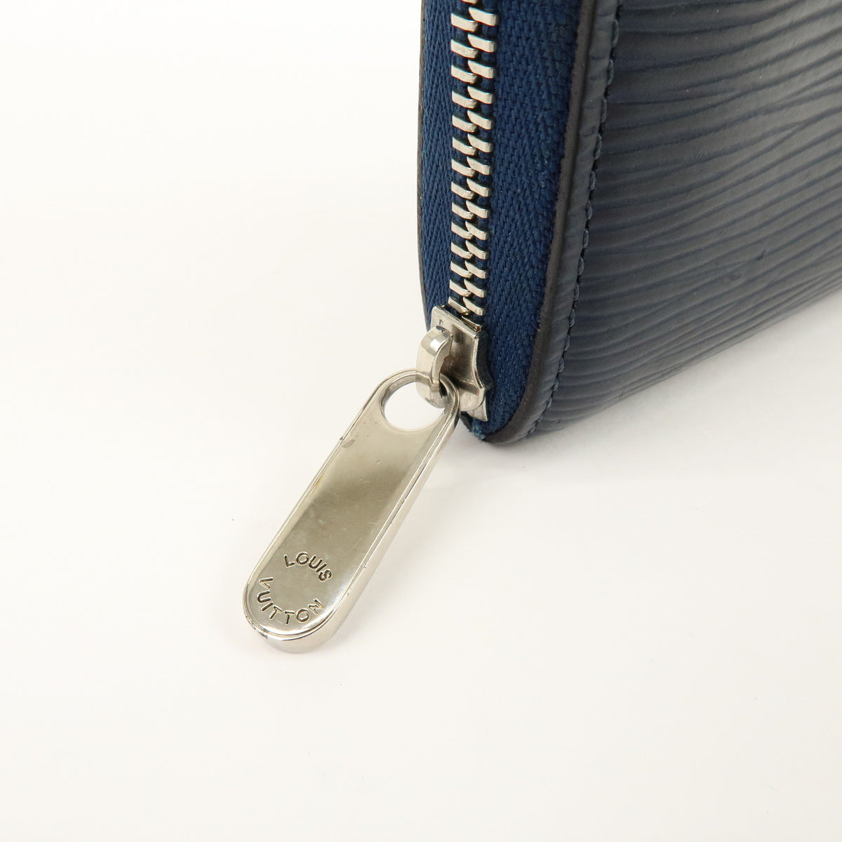 Louis Vuitton Epi Leather Zippy Coin Purse Wallet Indigo Blue M60384