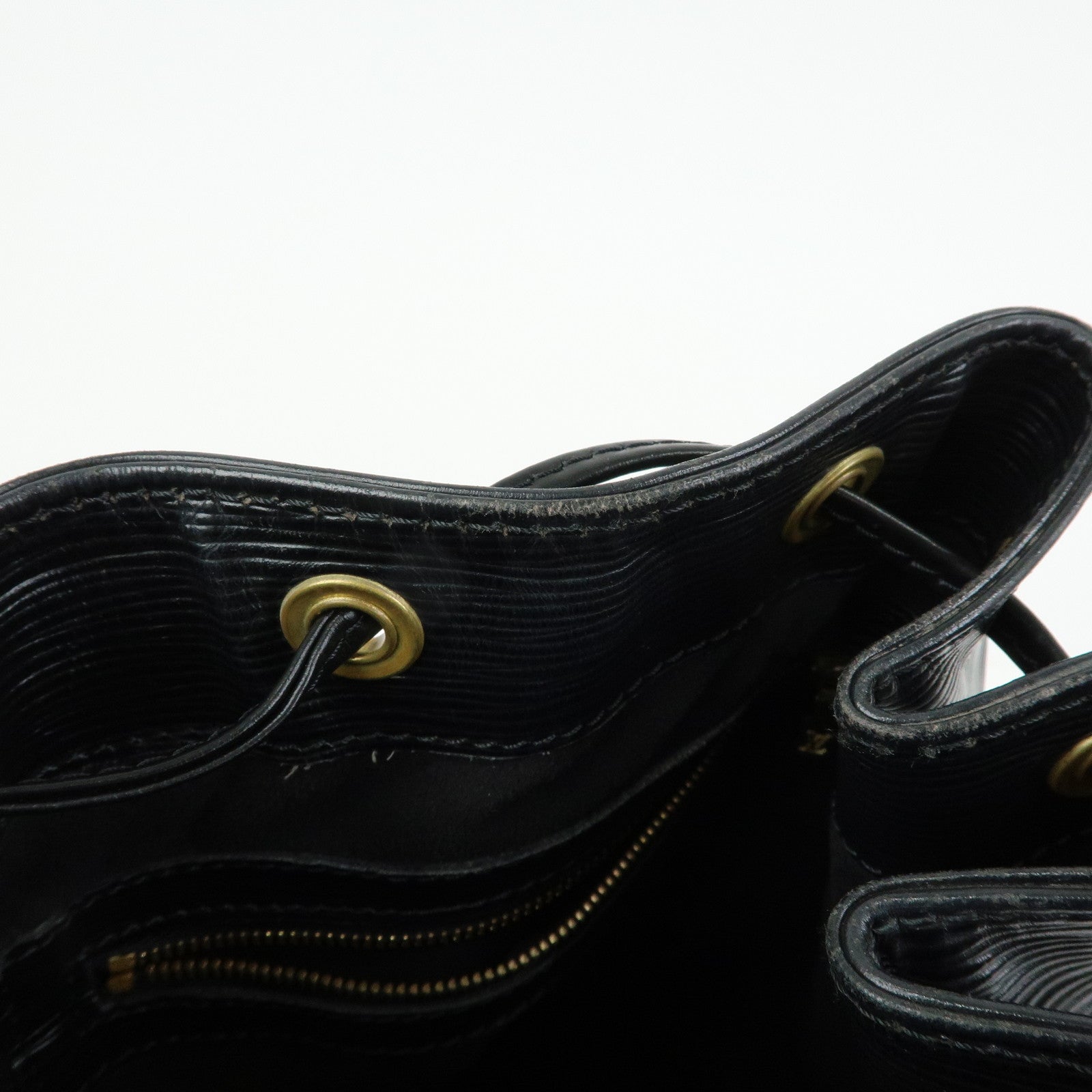 Louis Vuitton Epi Leather Petit Noe Shoulder Bag Noir Black M59012